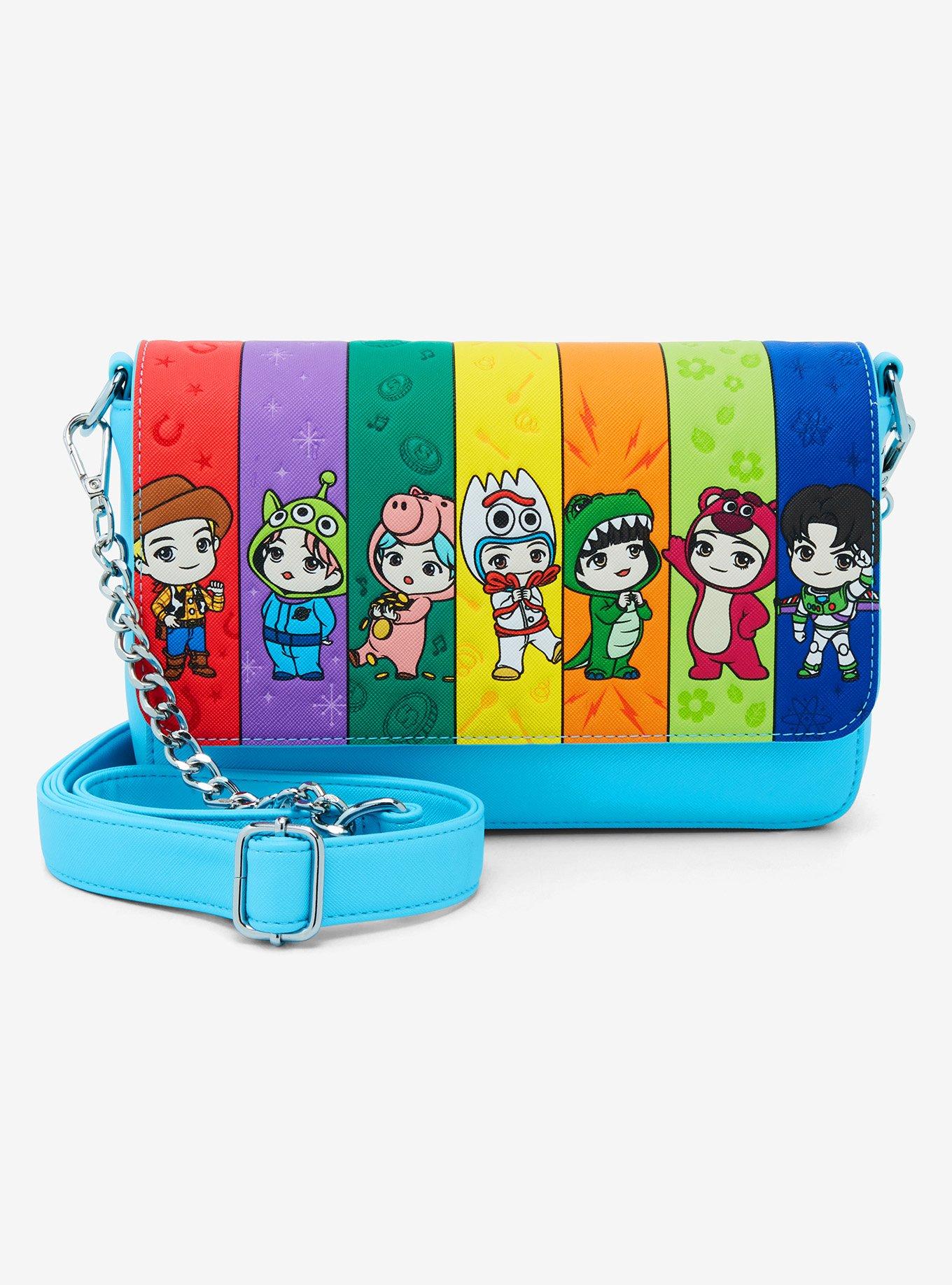 Loungefly Toy Story top Aliens Remix Crossbody Purse