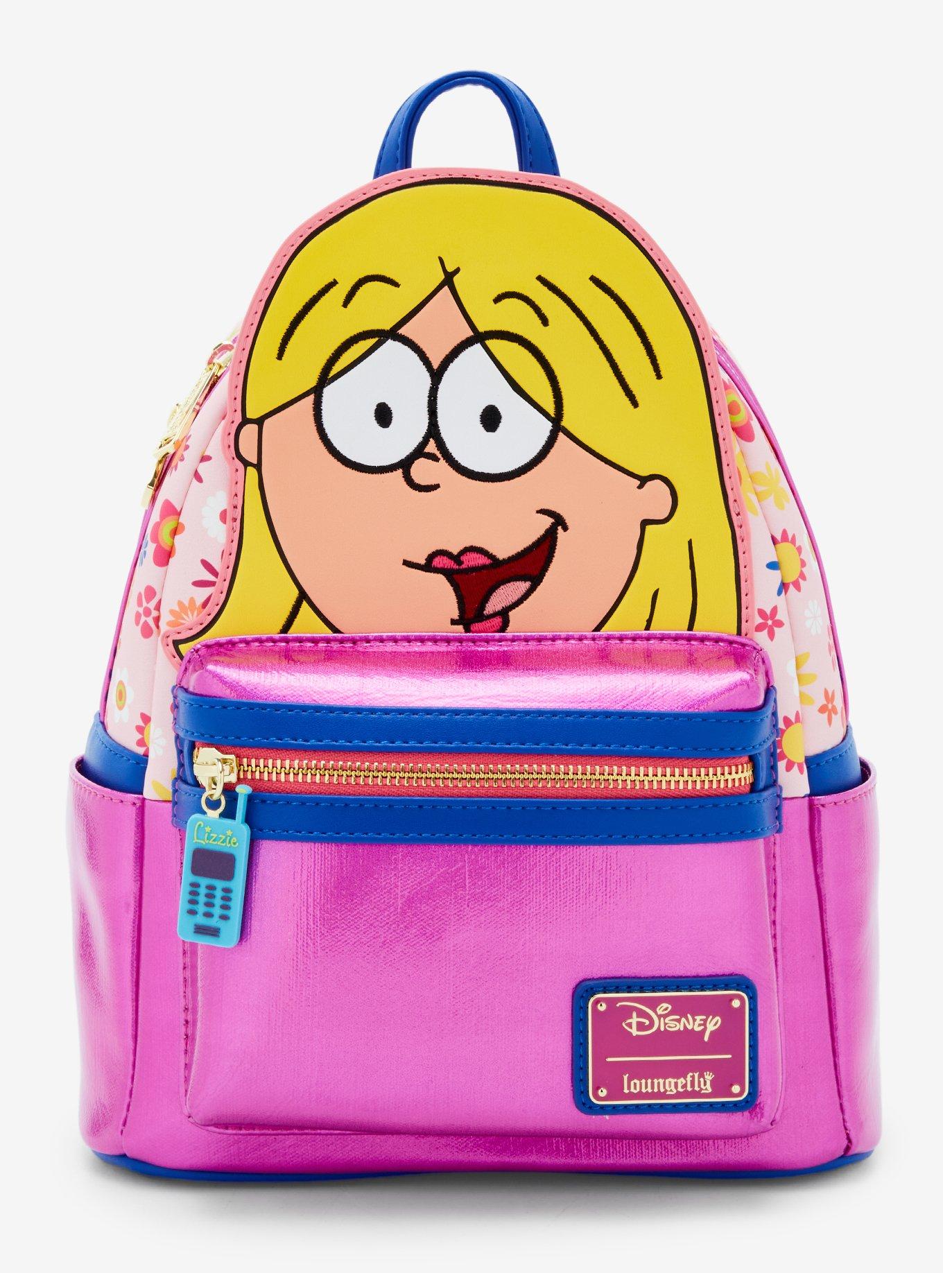 Loungefly Disney Lizzie McGuire Cartoon Lizzie Figural Mini Backpack, , hi-res