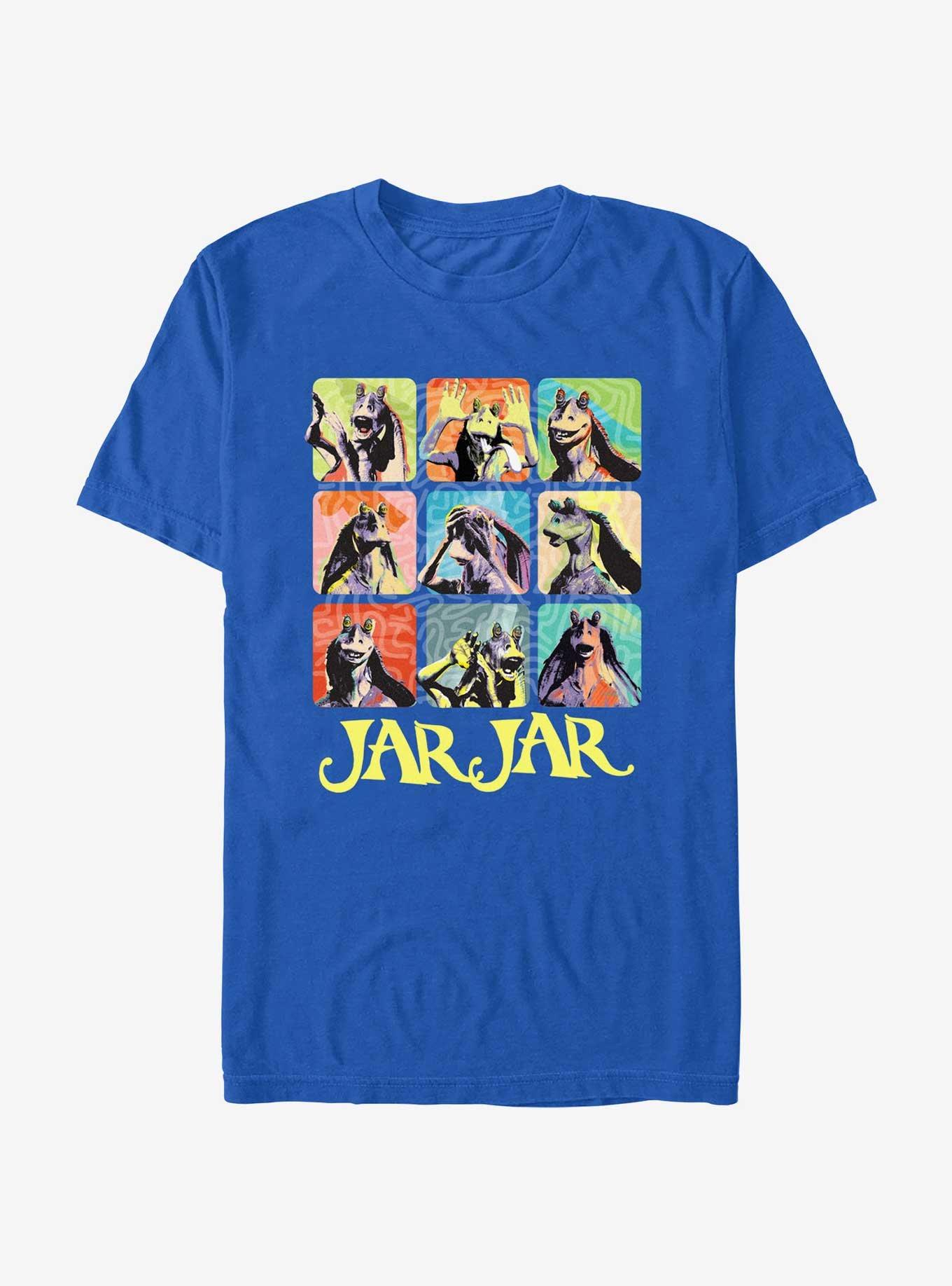 Star Wars Jar Jar Faces T-Shirt