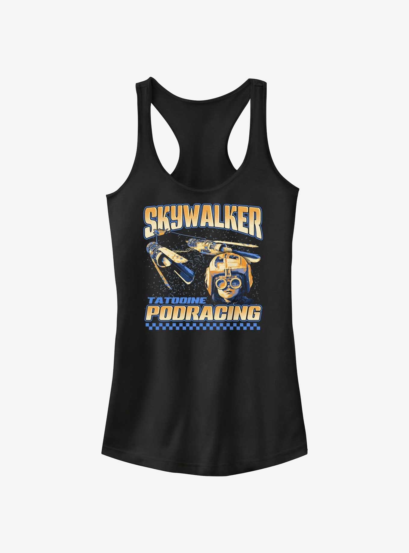 Star Wars Anakin Racer Girls Tank, BLACK, hi-res
