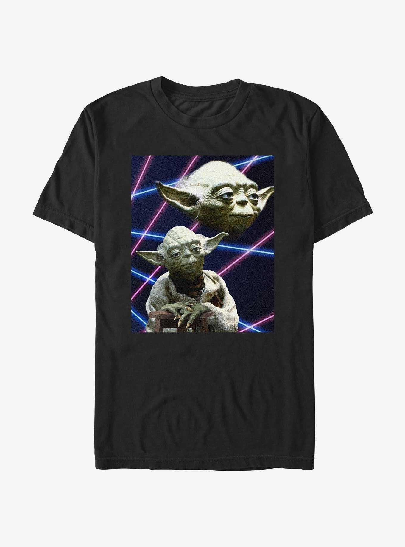 Star Wars Yoda Picture Day T-Shirt, BLACK, hi-res
