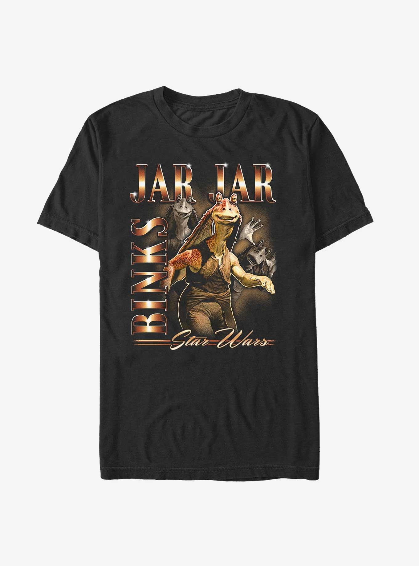 Star Wars Jar Jar Binks T-Shirt, BLACK, hi-res