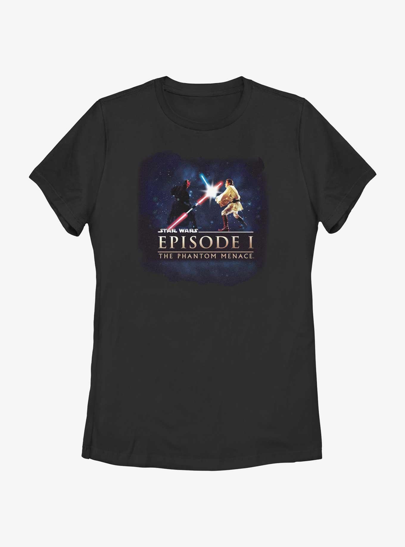 Star Wars Episode 1 Womens T-Shirt, BLACK, hi-res