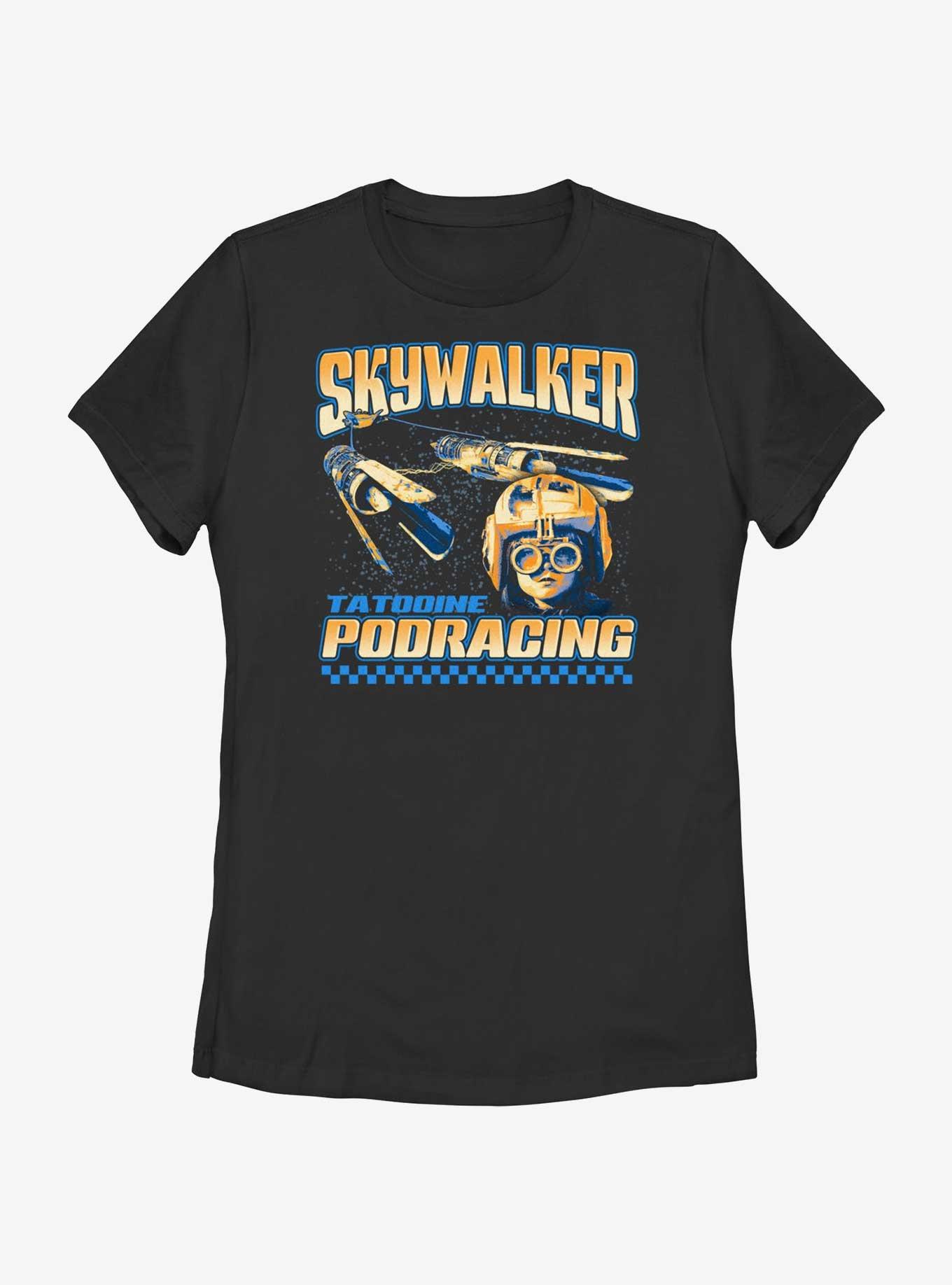 Star Wars Anakin Racer Womens T-Shirt, BLACK, hi-res