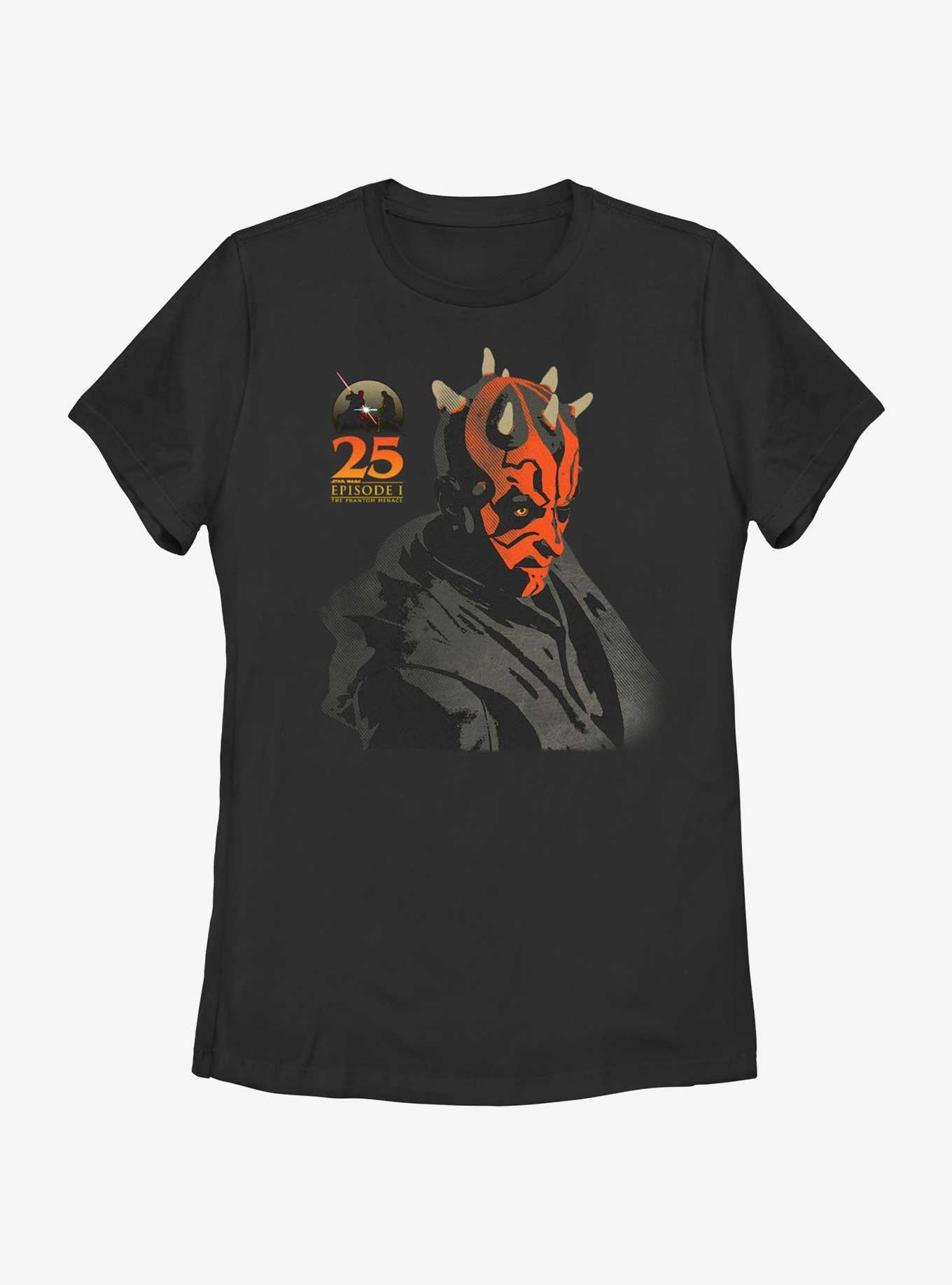 Star Wars Sith Darth Maul Womens T-Shirt, BLACK, hi-res