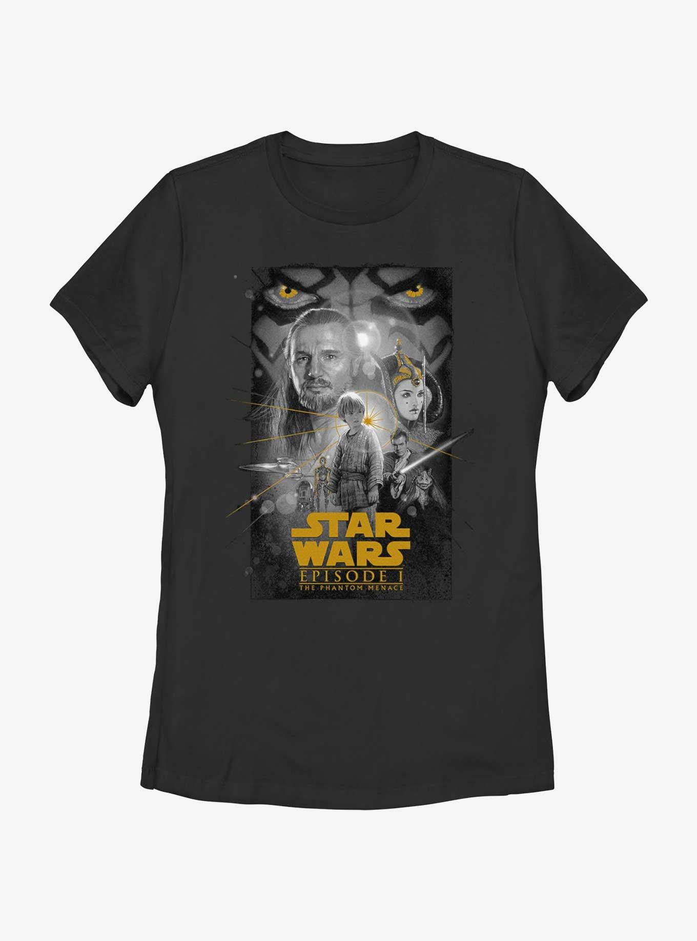 Star Wars Episode 1 Womens T-Shirt, BLACK, hi-res