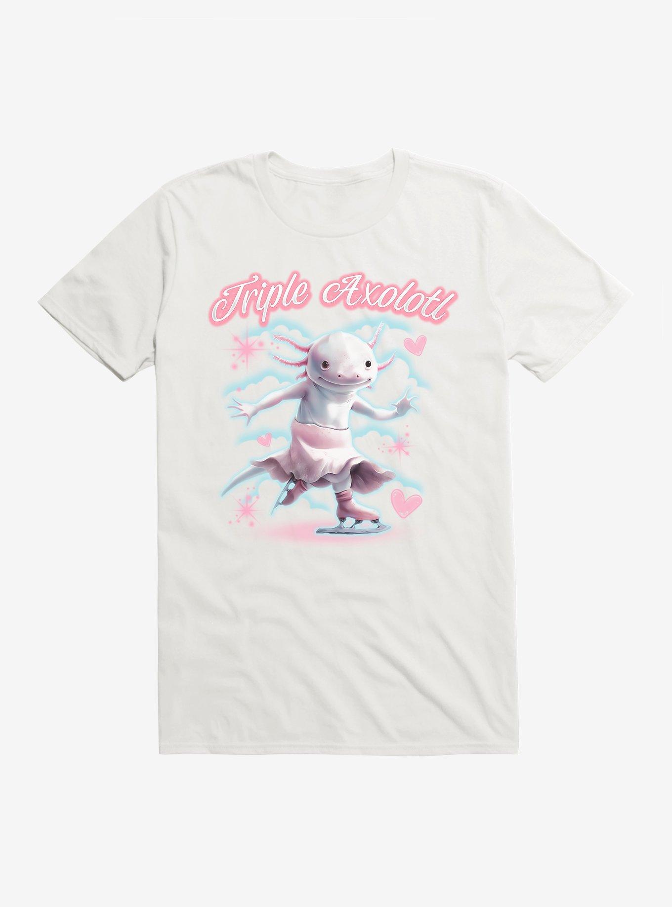 Hot Topic Triple Axolotl T-Shirt, , hi-res