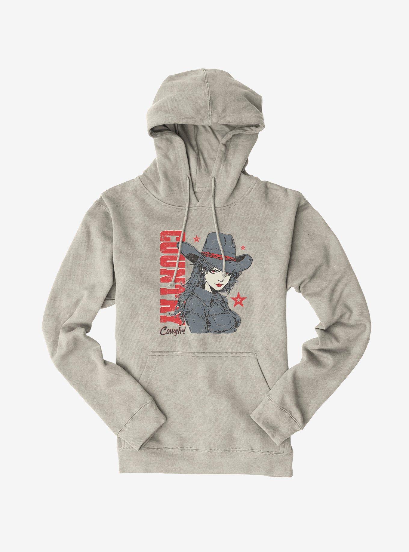 Hot Topic Anime Country Cowgirl Hoodie, , hi-res