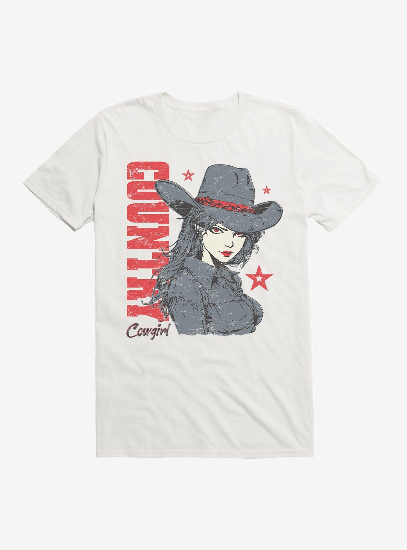 Hot Topic Anime Country Cowgirl T-Shirt, , hi-res