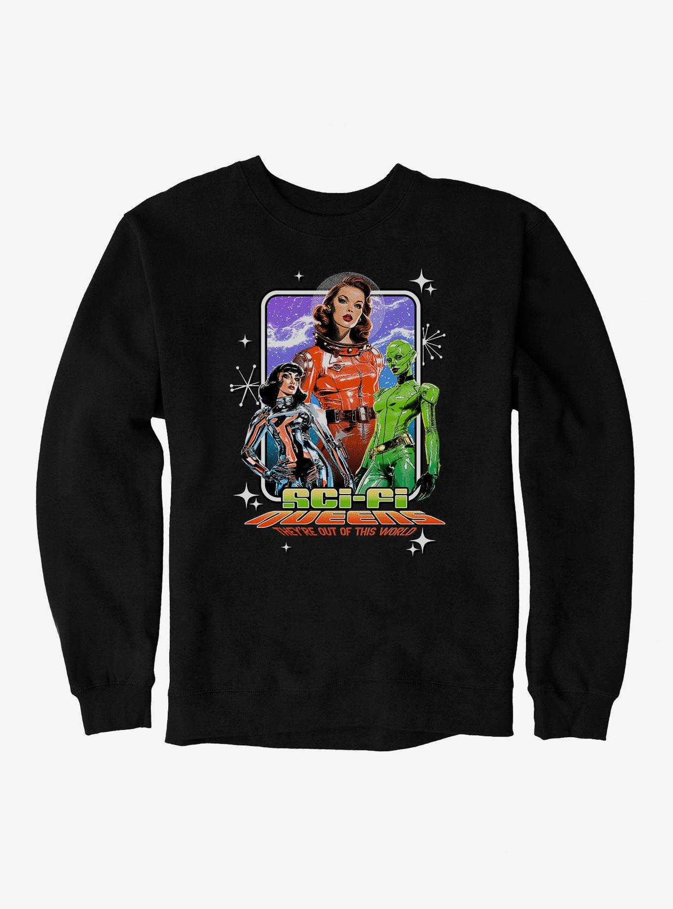 Sci-Fi Queens Sweatshirt, , hi-res