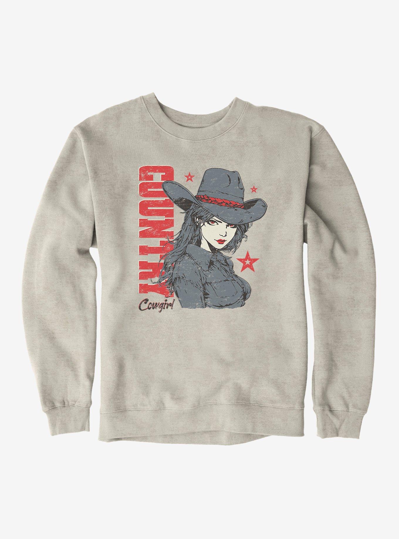 Hot Topic Anime Country Cowgirl Sweatshirt, , hi-res