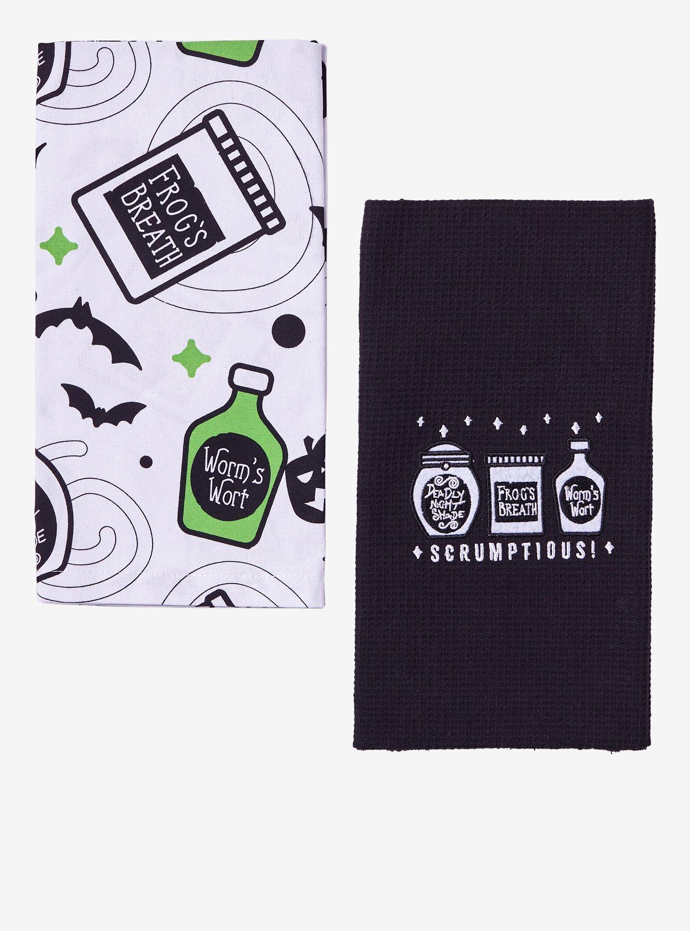 Disney The Nightmare Before Christmas Potion Jars Kitchen Towel Set, , hi-res