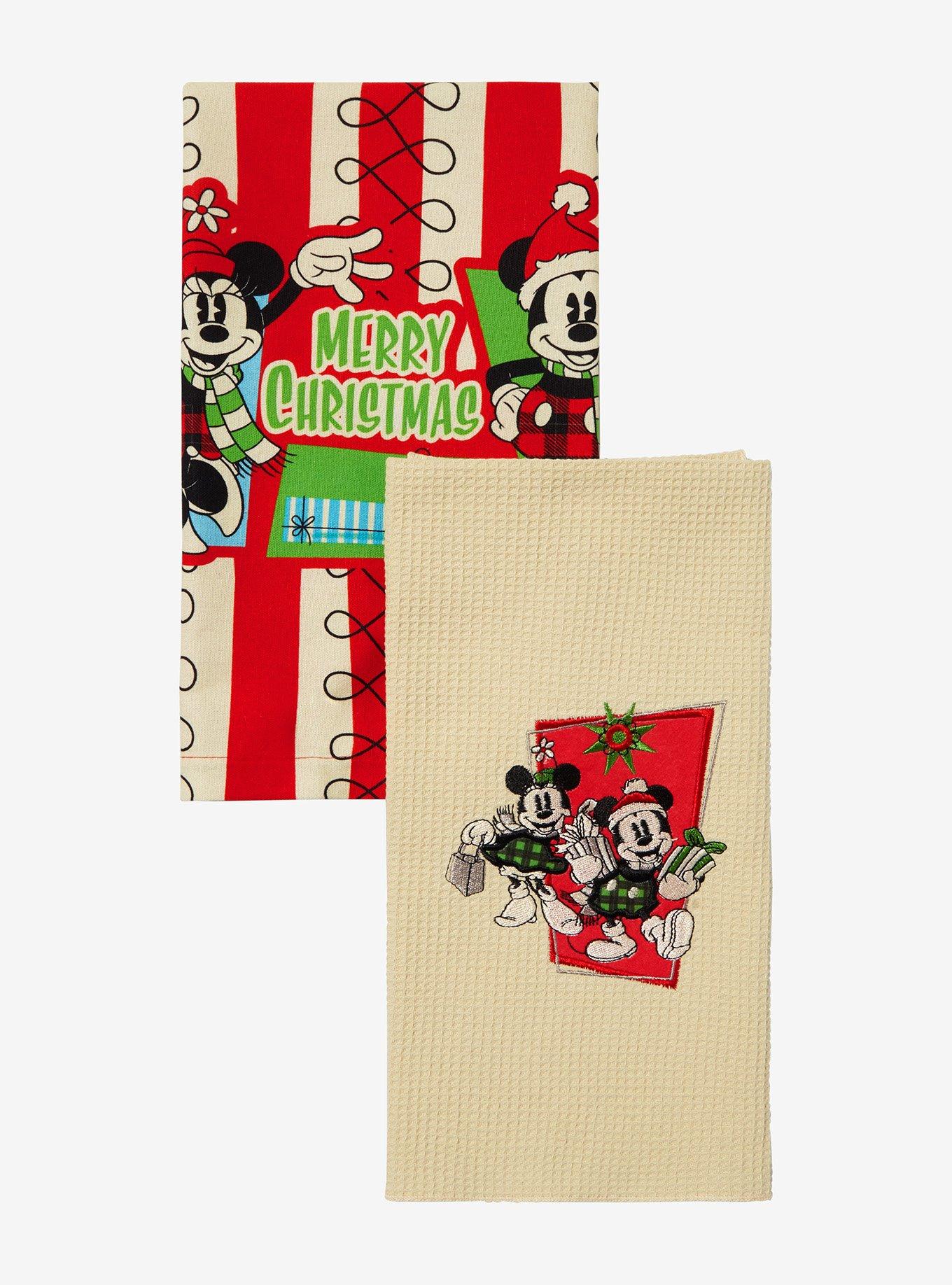 Disney Mickey & Minnie Merry Christmas Towel Set, , hi-res