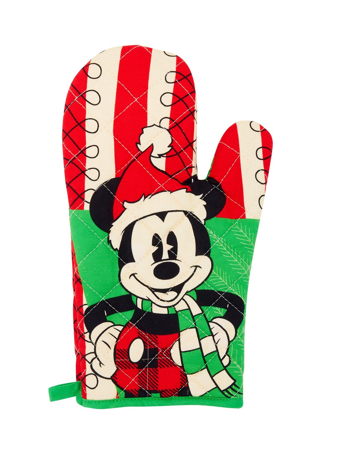 Disney Mickey & Minnie Mouse Holiday Oven Mitt, , hi-res