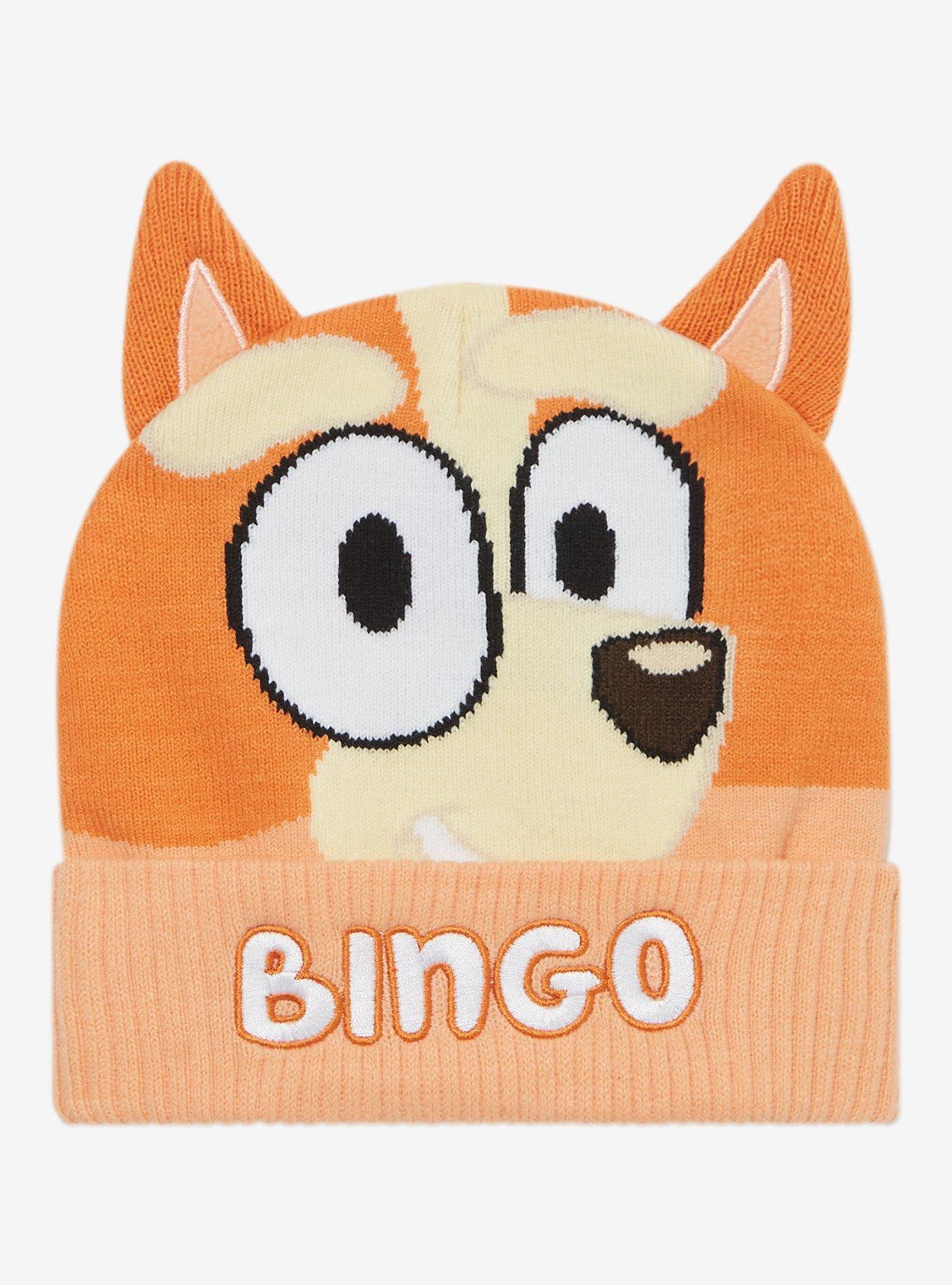 Bluey Bingo Figural Youth Beanie, , hi-res