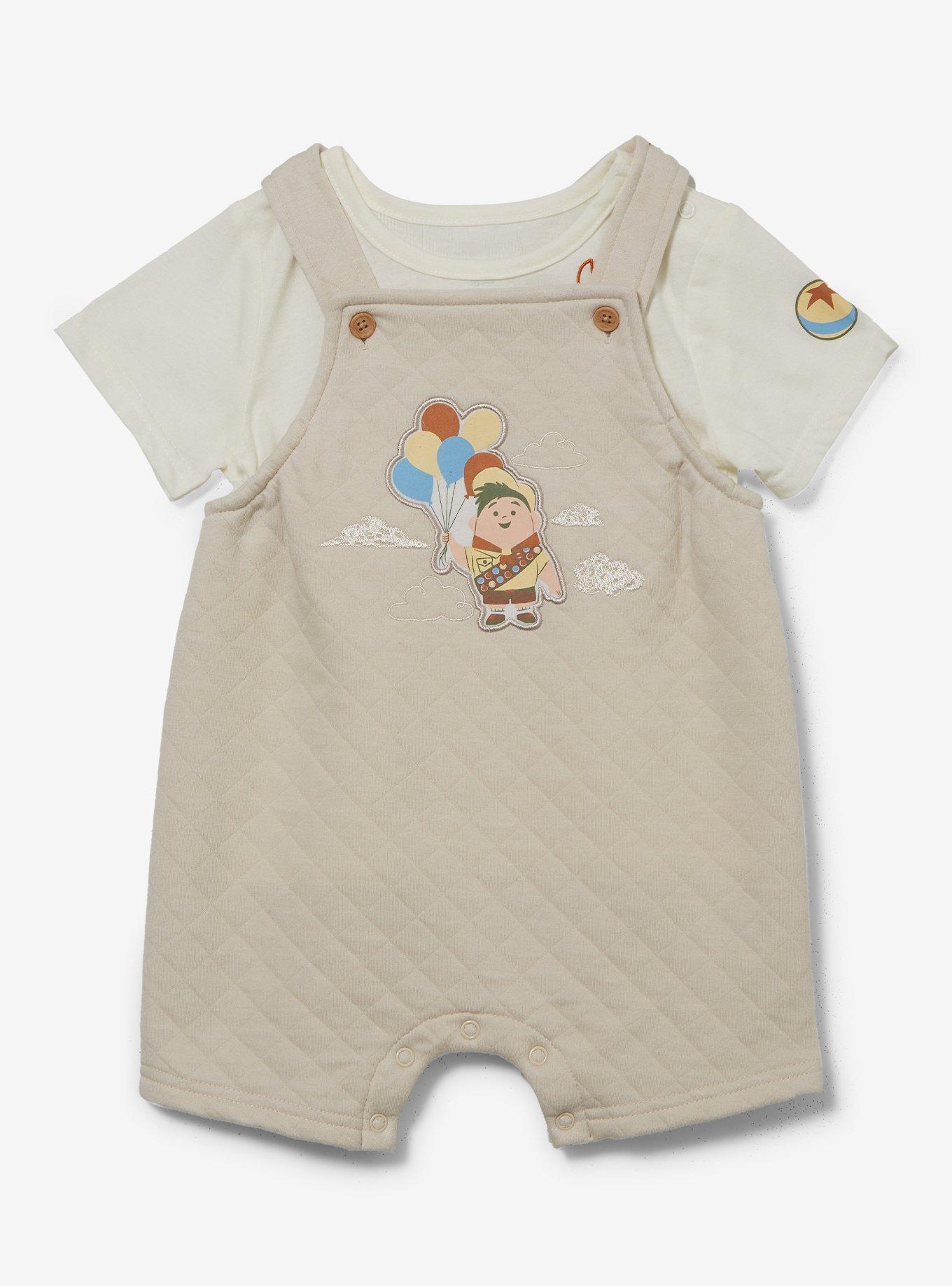 Disney Pixar Up Russell Quilted Infant T-Shirt & Overall Set, MULTI, hi-res