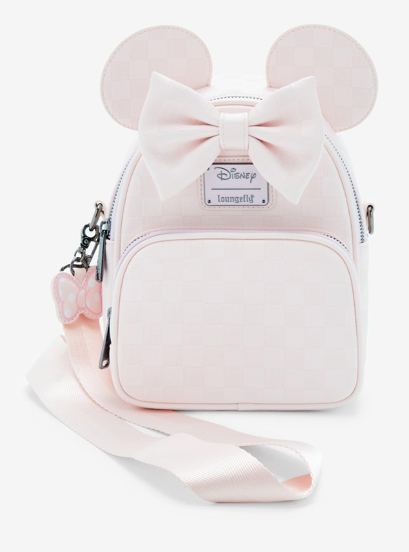 Loungefly Disney Minnie Mouse Tonal Checkered Ears  display picture 3
