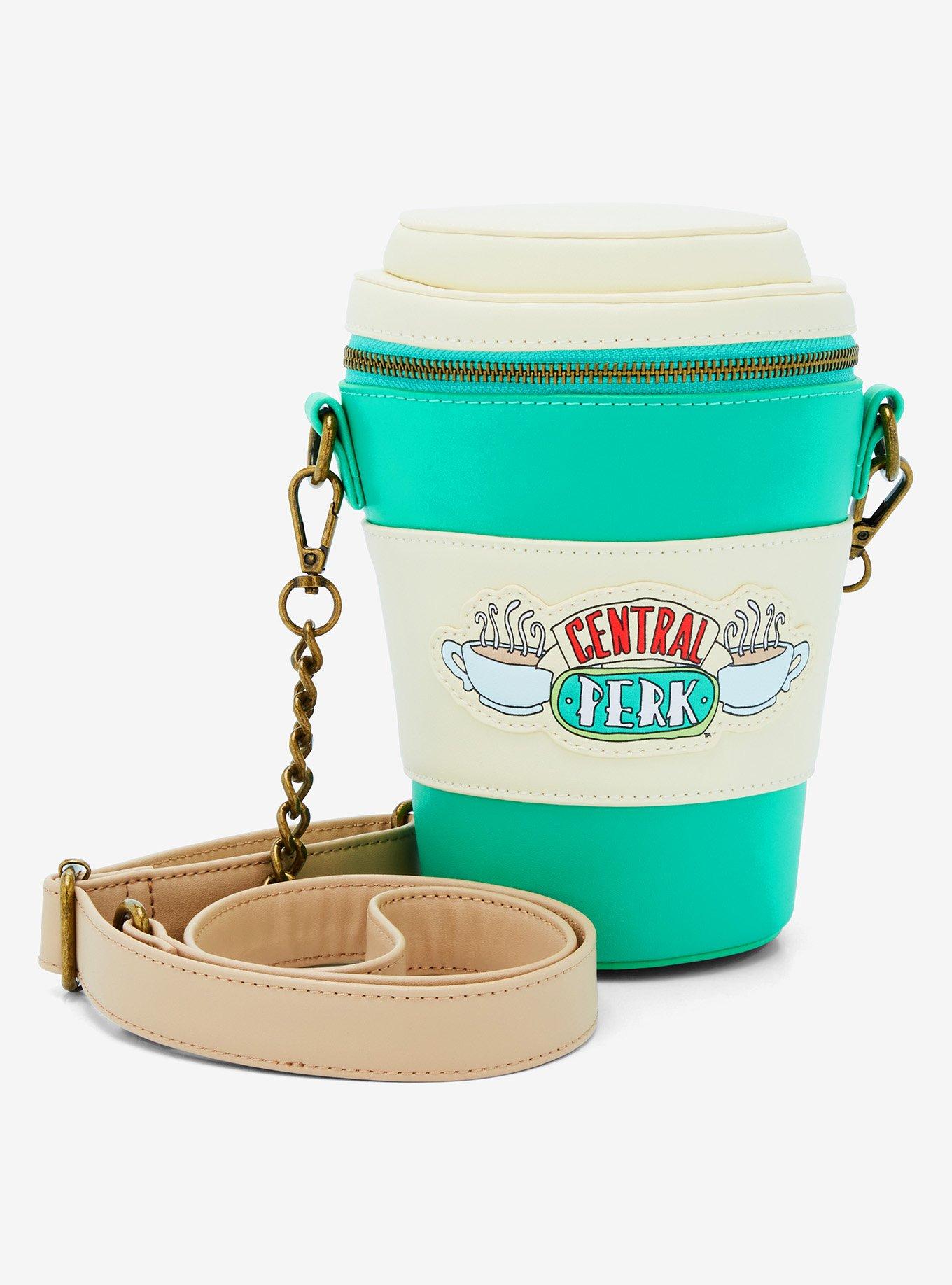 Loungefly Friends Central Perk Coffee Cup Figural Crossbody Bag, , hi-res