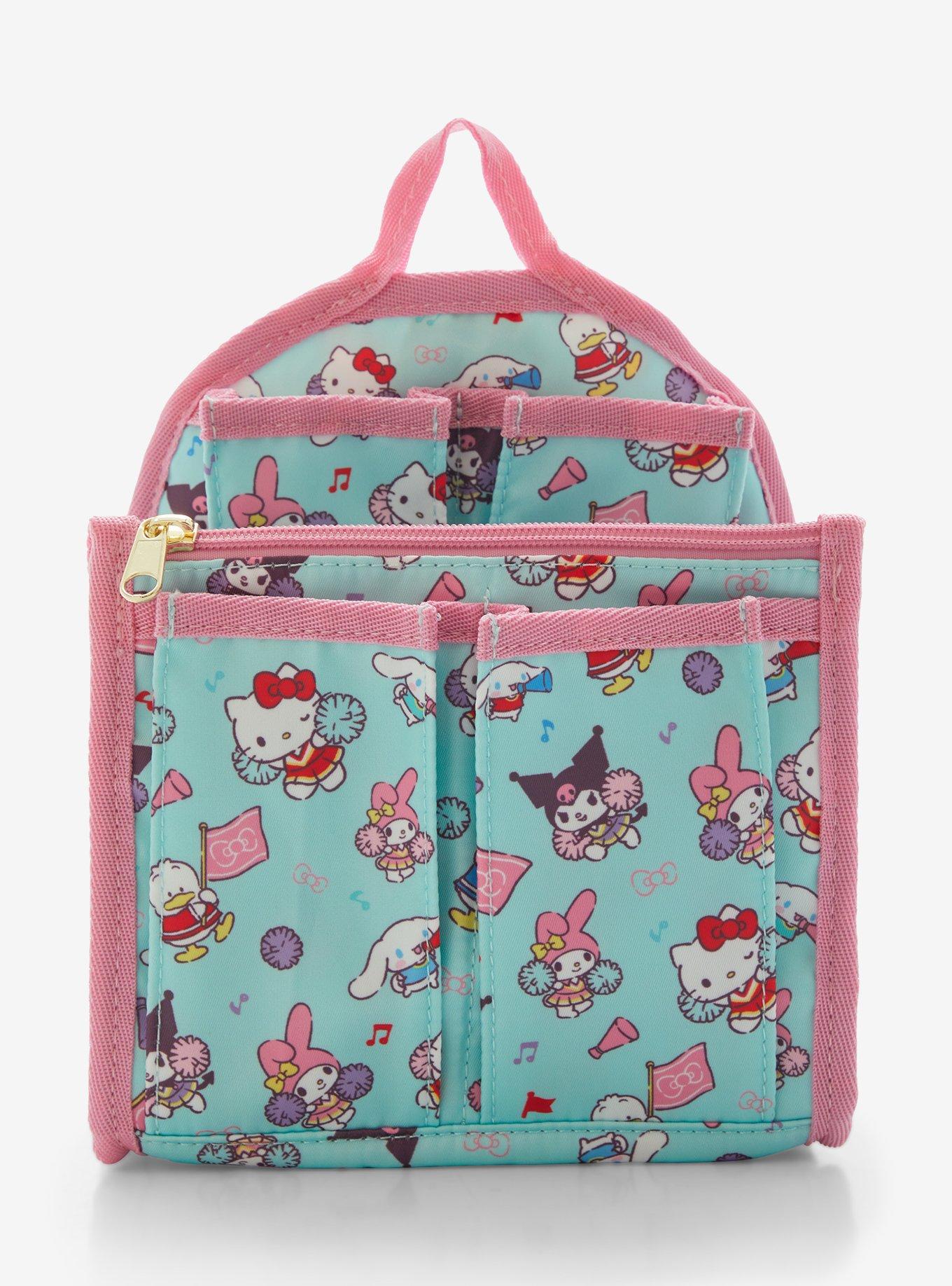 Sanrio Hello Kitty and Friends Cheerleading Allover Print Mini Backpack Organizer - BoxLunch Exclusive, , hi-res