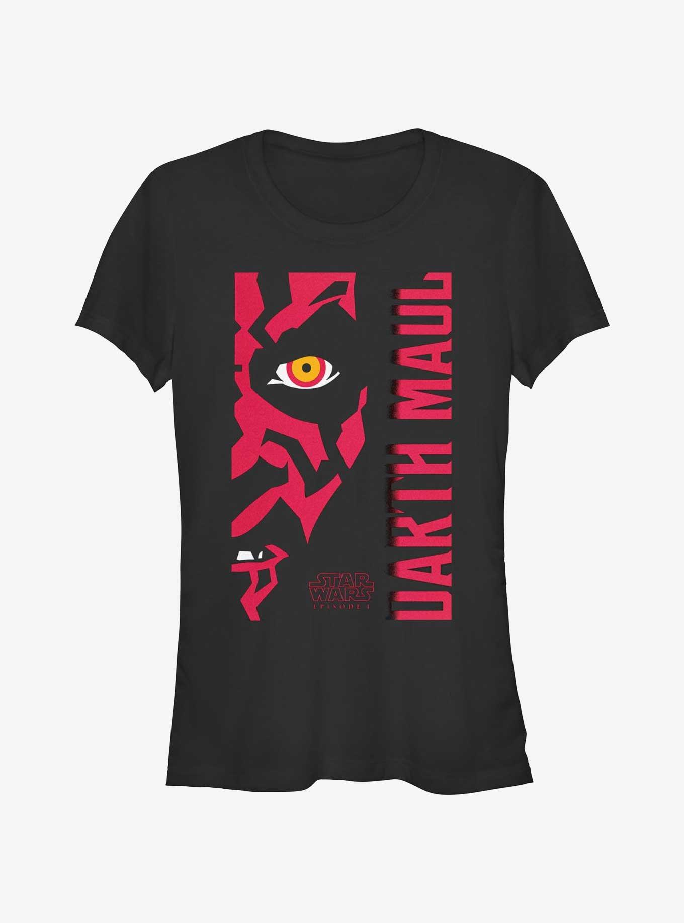 Star Wars Darth Maul Girls T-Shirt, BLACK, hi-res
