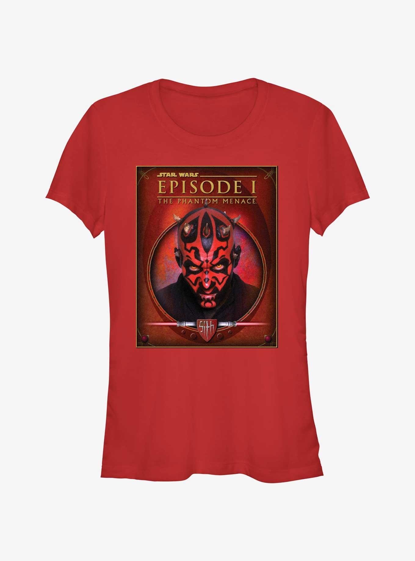 Star Wars Darth Maul Episode 1 Poster Girls T-Shirt, , hi-res