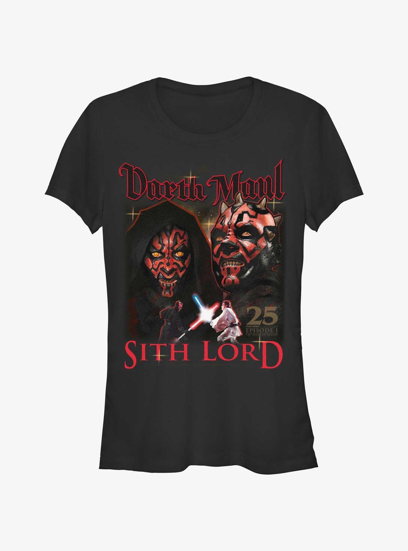 Star Wars Darth Maul Sith Lord Girls T-Shirt, BLACK, hi-res