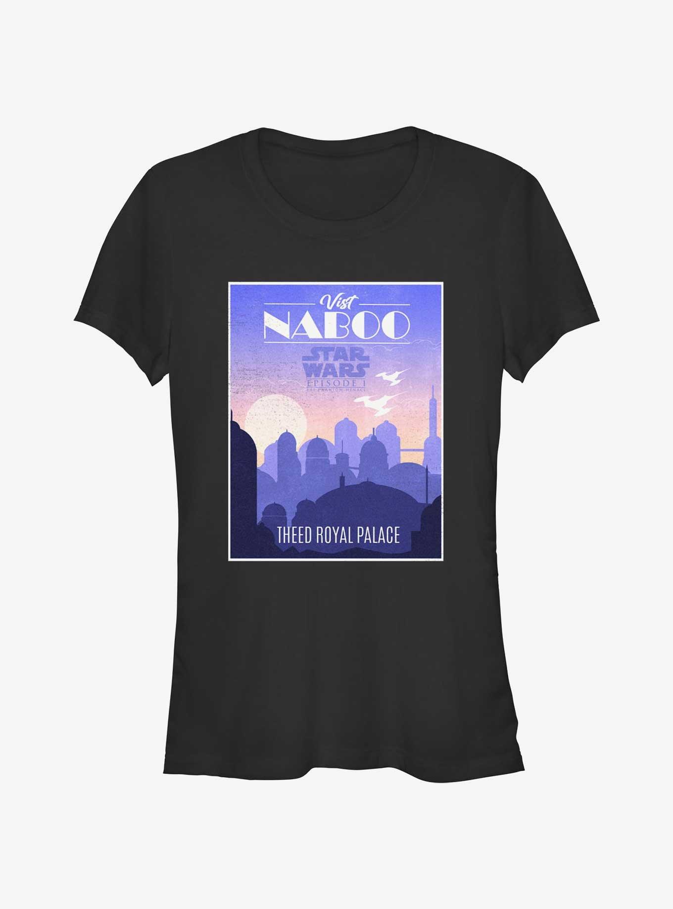 Star Wars Travel To Naboo Girls T-Shirt, BLACK, hi-res
