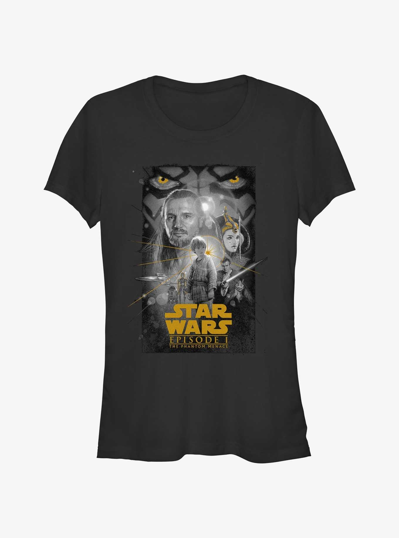 Star Wars Episode 1 - The Phantom Menace Poster T-Shirt, , hi-res