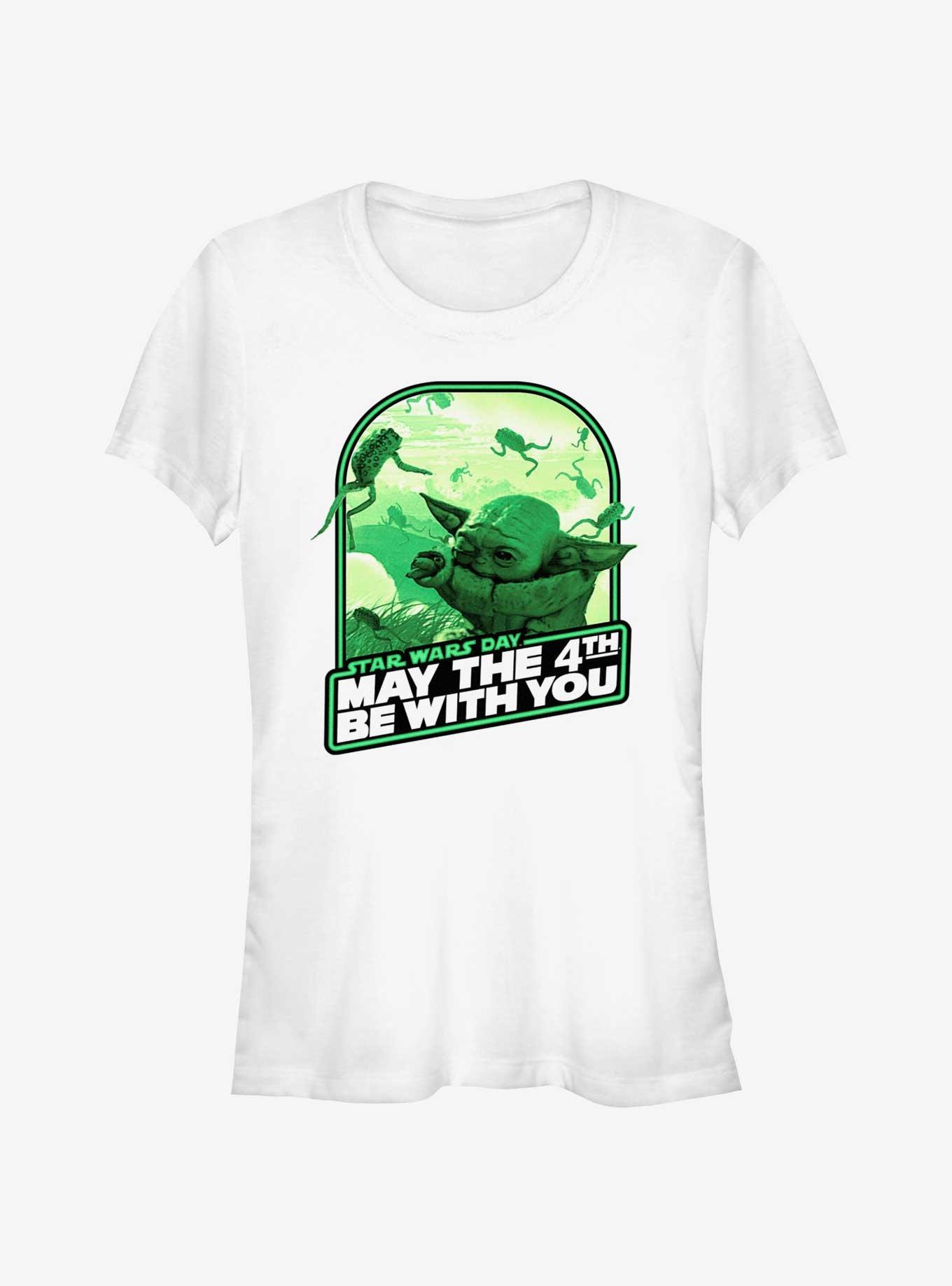 Star Wars Grogu Frog Food May The 4th Be With You Girls T-Shirt, , hi-res