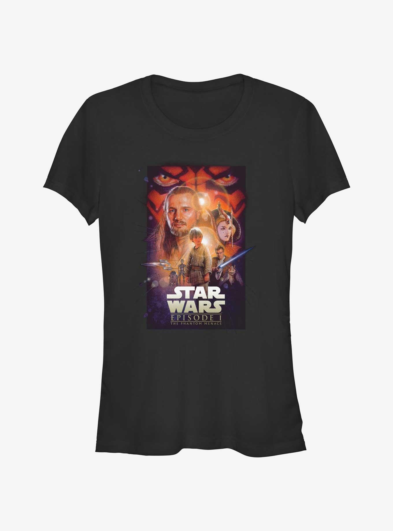 Star Wars Episode 1 - The Phantom Menace Poster T-Shirt