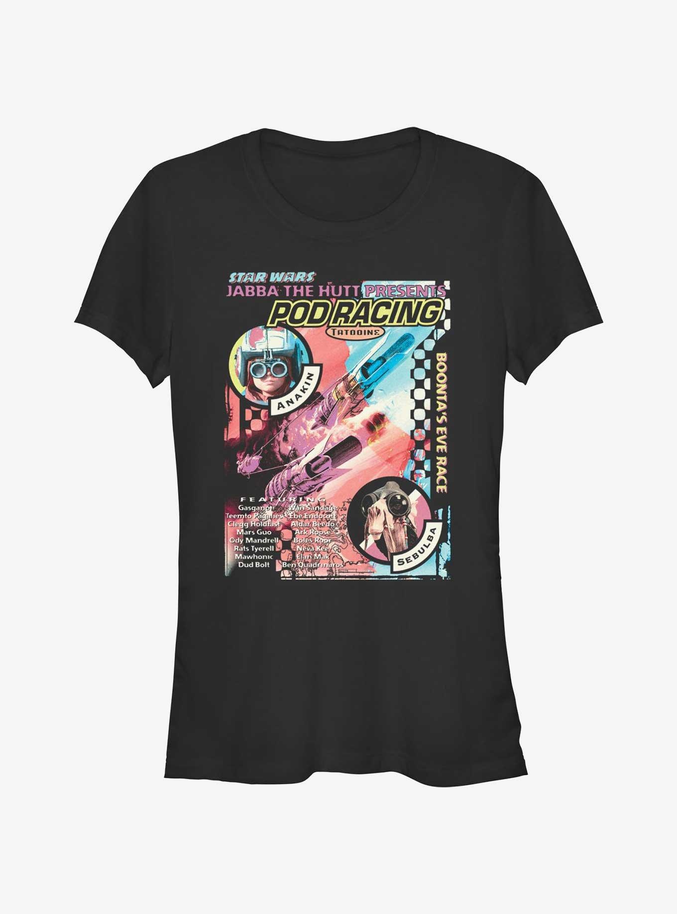 Star Wars Pod Racing Poster Girls T-Shirt, , hi-res