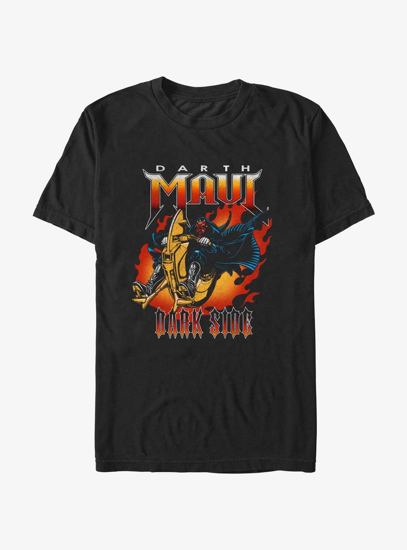 Star Wars Darth Maul Sith Flames T-Shirt, BLACK, hi-res