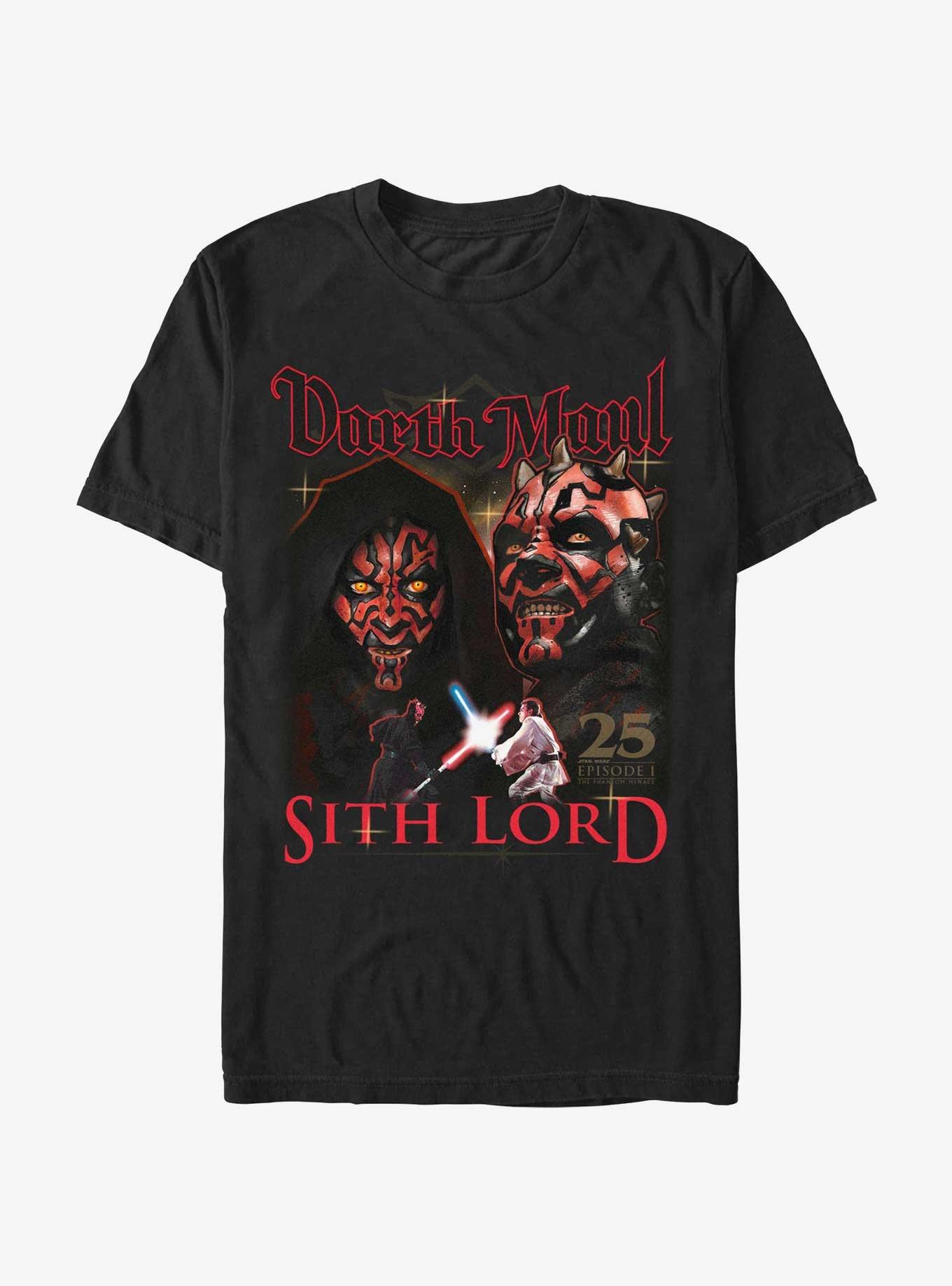 Star Wars Darth Maul Sith Lord T-Shirt, BLACK, hi-res