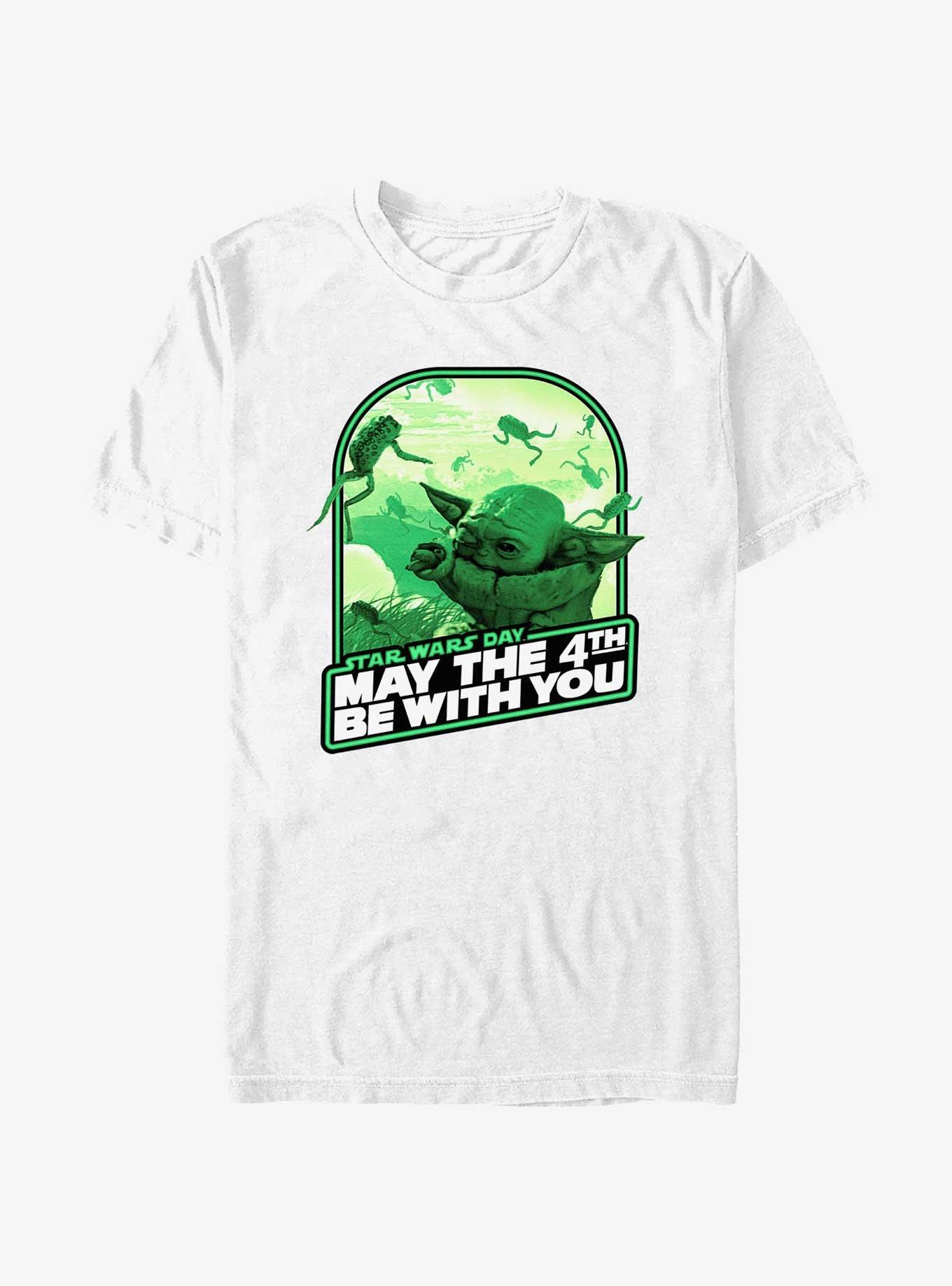 Star Wars Grogu Frog Food May The 4th Be With You T-Shirt, , hi-res