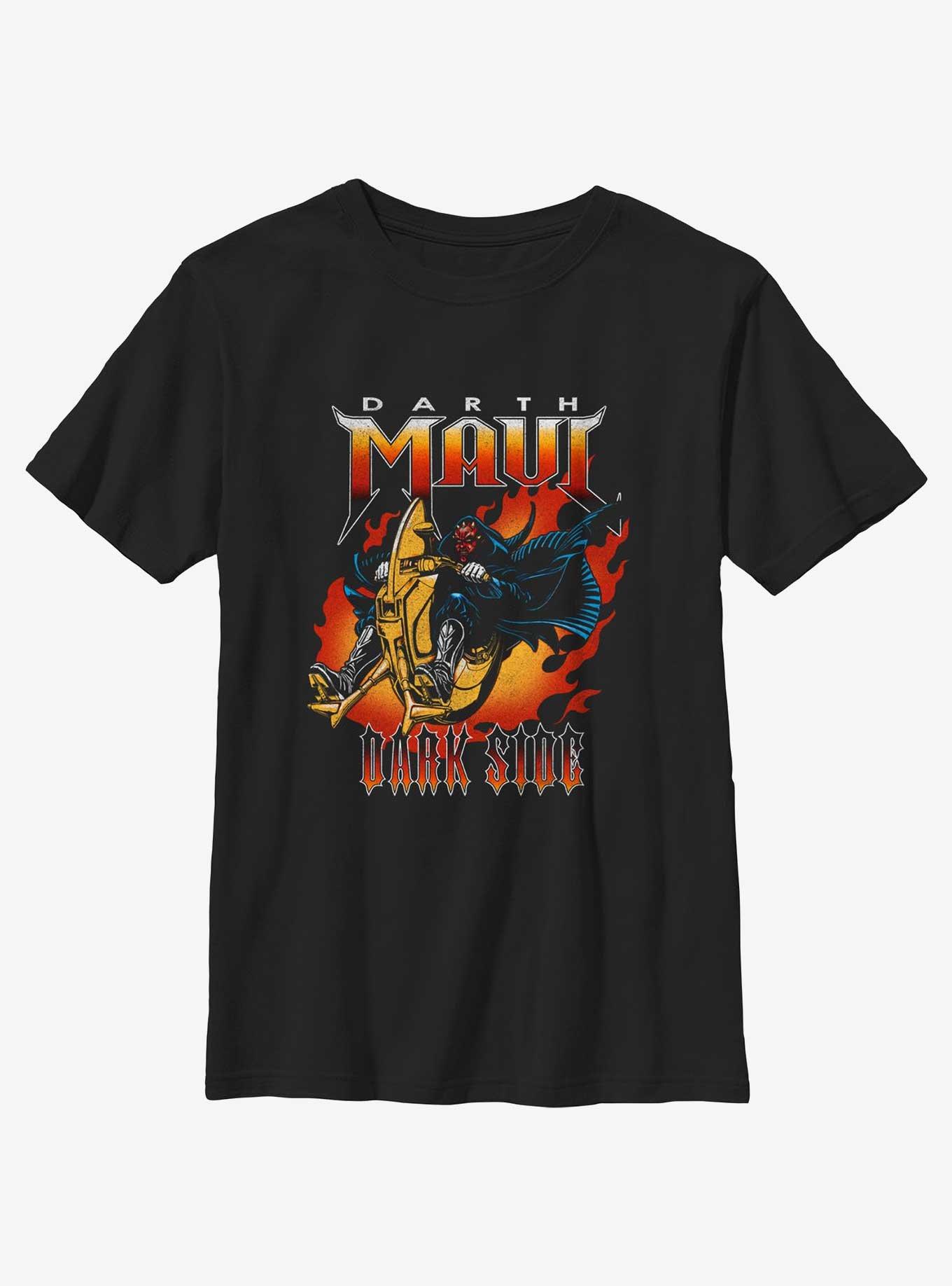 Star Wars Darth Maul Sith Flames Youth T-Shirt, , hi-res