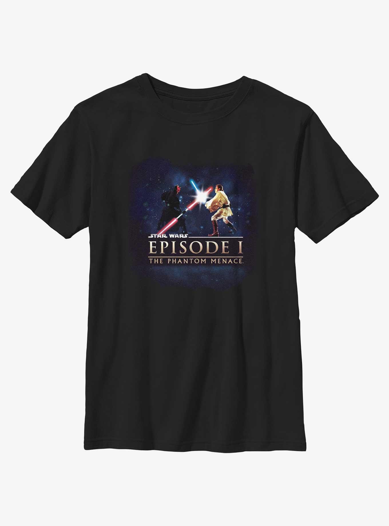 Star Wars Episode 1 Youth T-Shirt, BLACK, hi-res