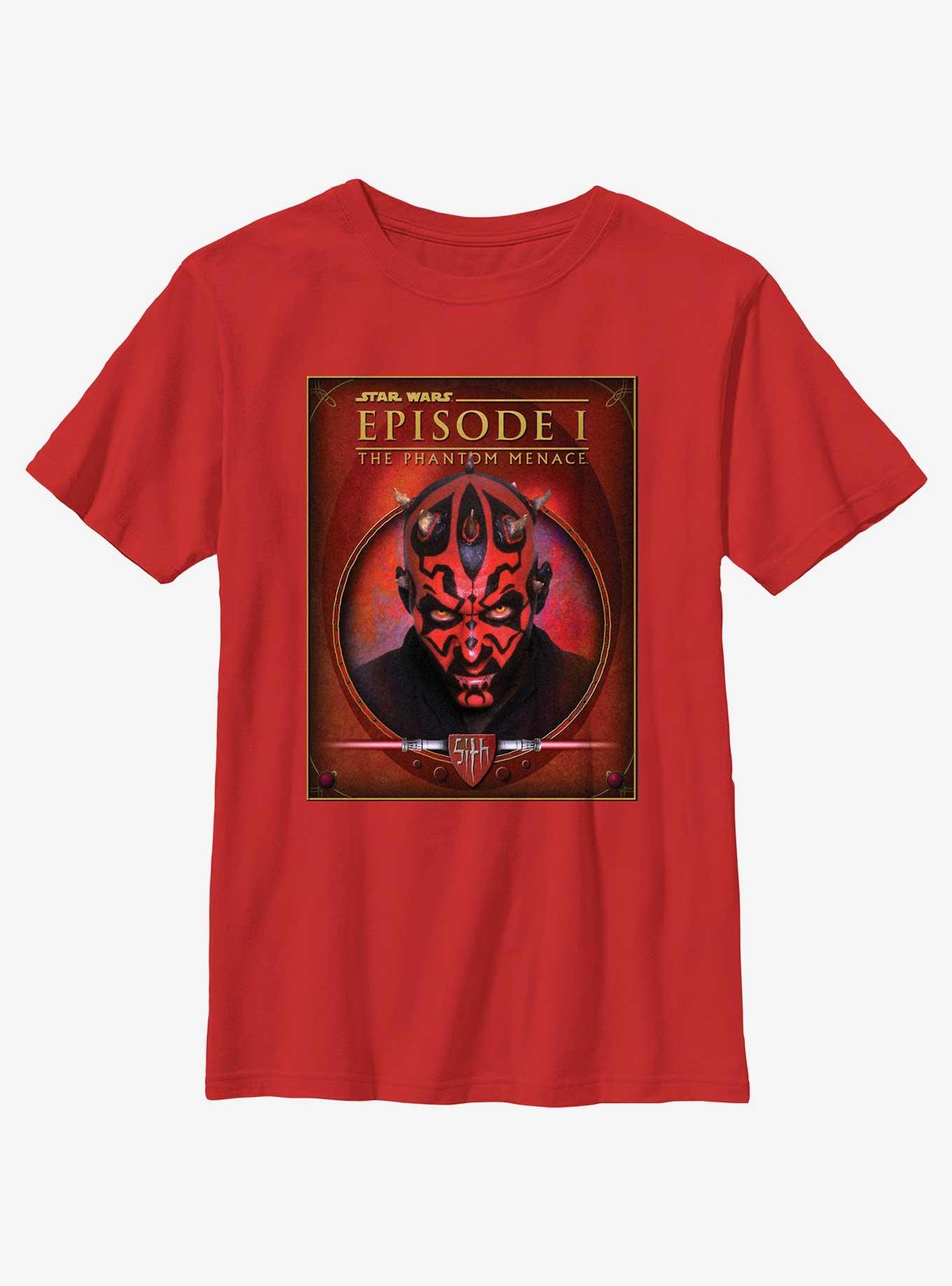 Star Wars Darth Maul Episode 1 Poster Youth T-Shirt, , hi-res