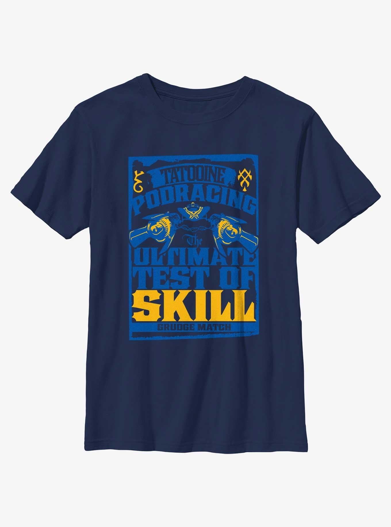 Star Wars Pod Racing Ultimate Test Of Skill Youth T-Shirt, NAVY, hi-res