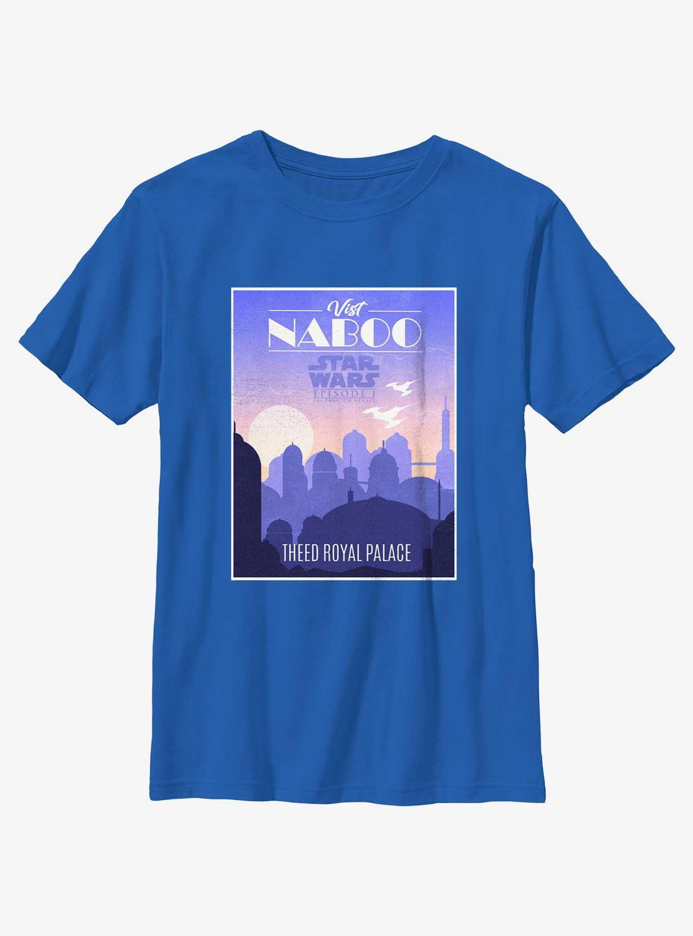 Star Wars Travel To Naboo Youth T-Shirt, ROYAL, hi-res