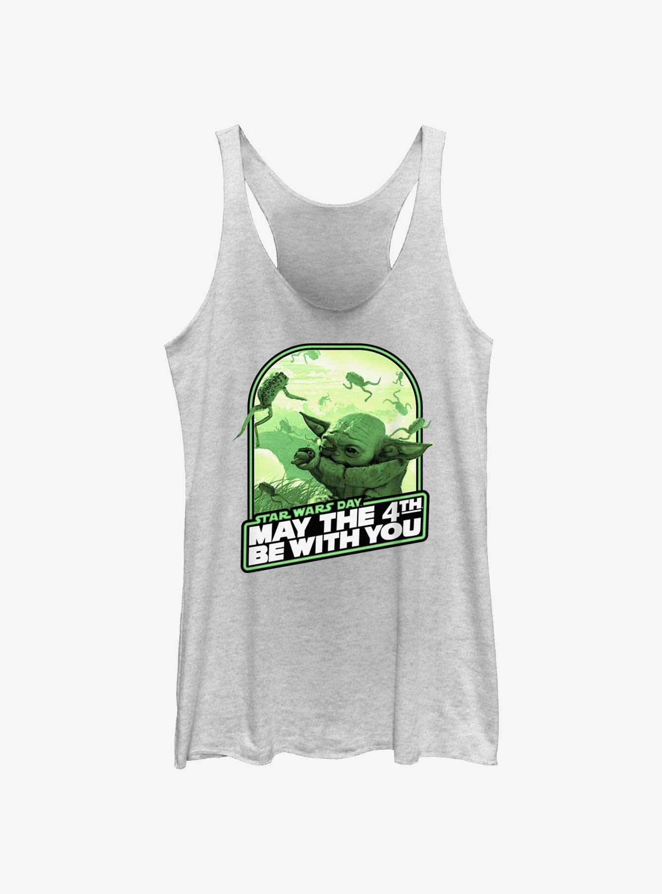 Star Wars Grogu Frog Food May The 4th Be With You Womens Tank Top, , hi-res