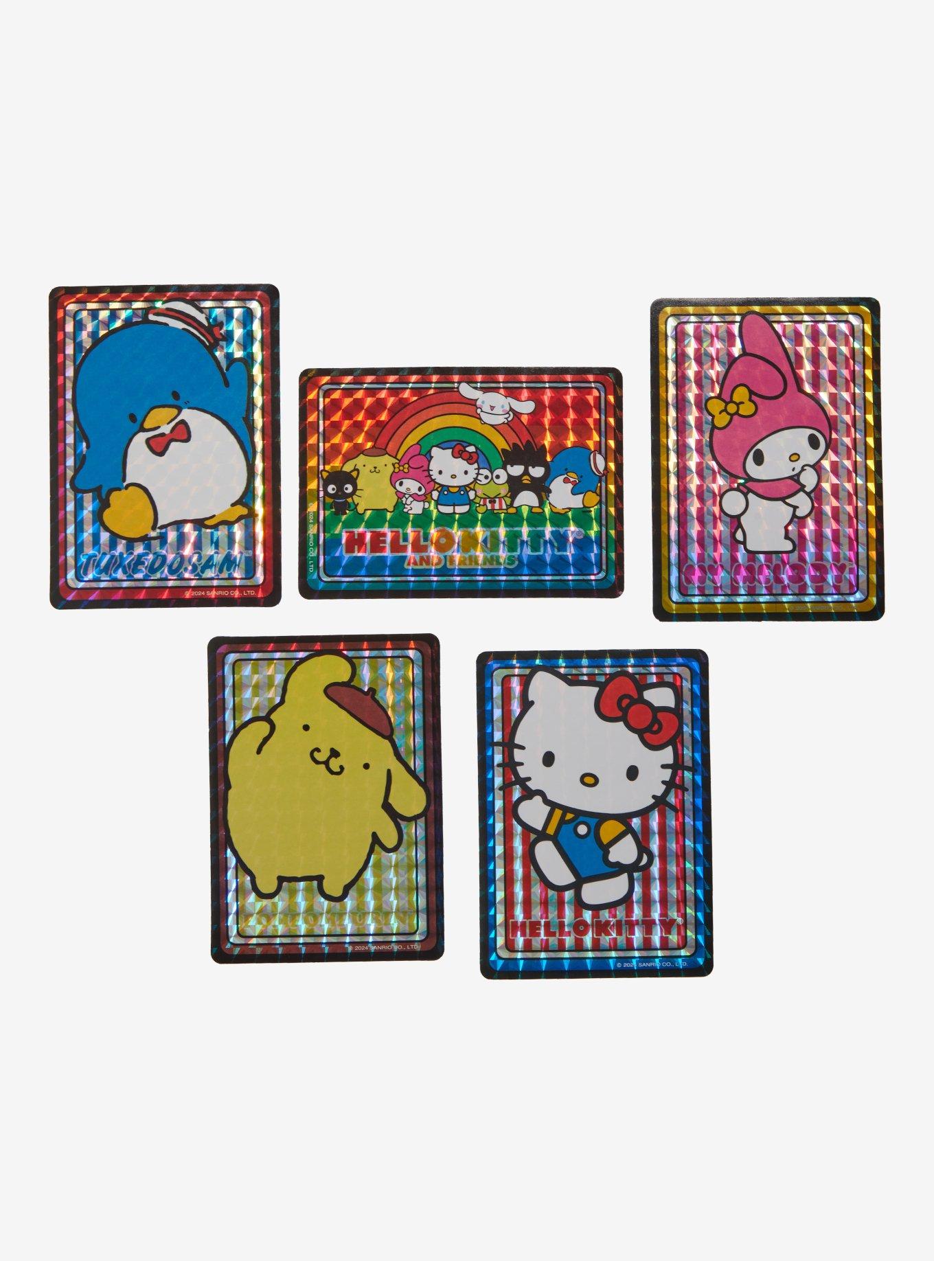 Sanrio Hello Kitty and Friends Holographic Trading Sticker Set, , hi-res