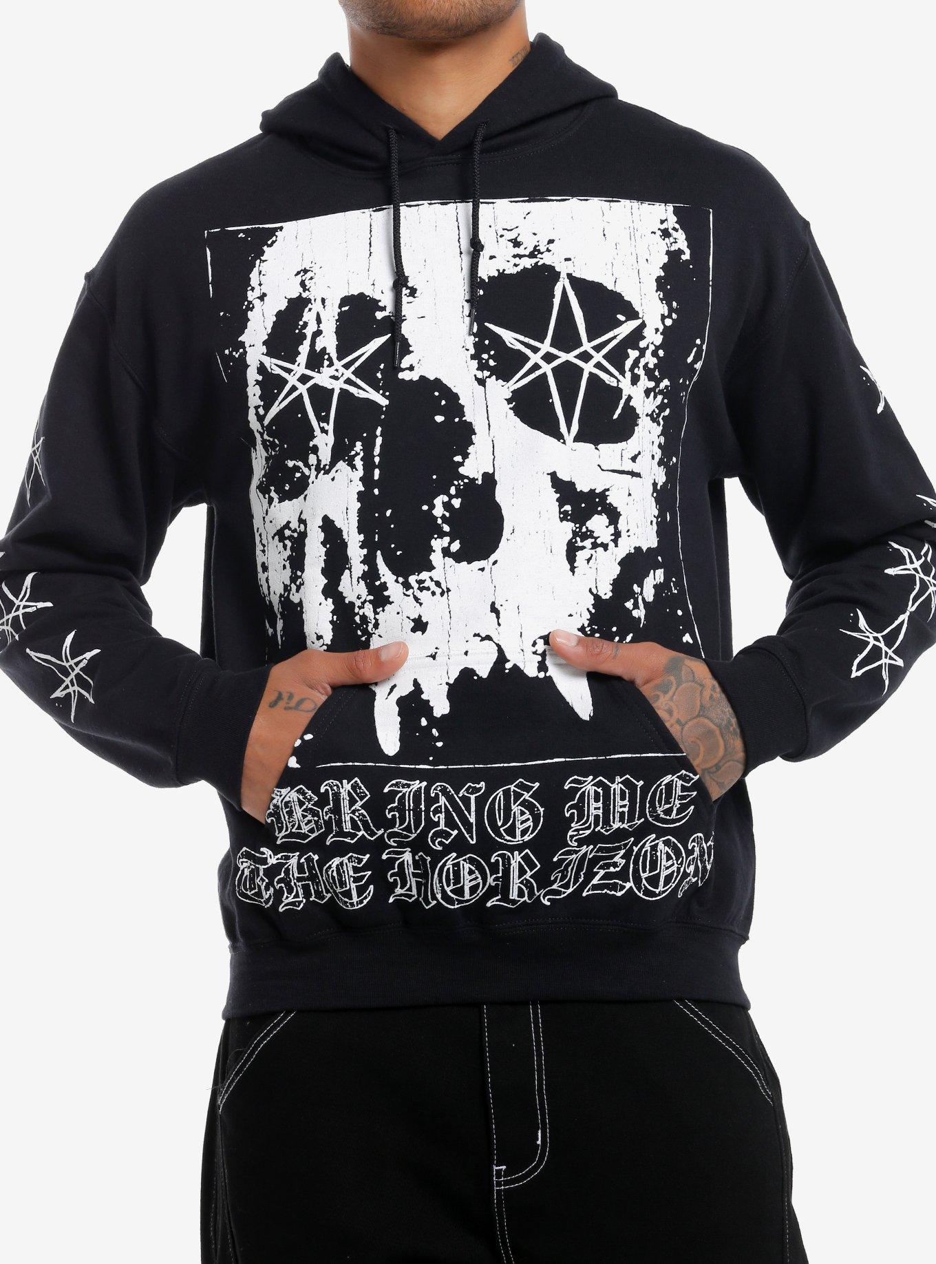 Bring Me The Horizon Skull Star Hoodie, , hi-res