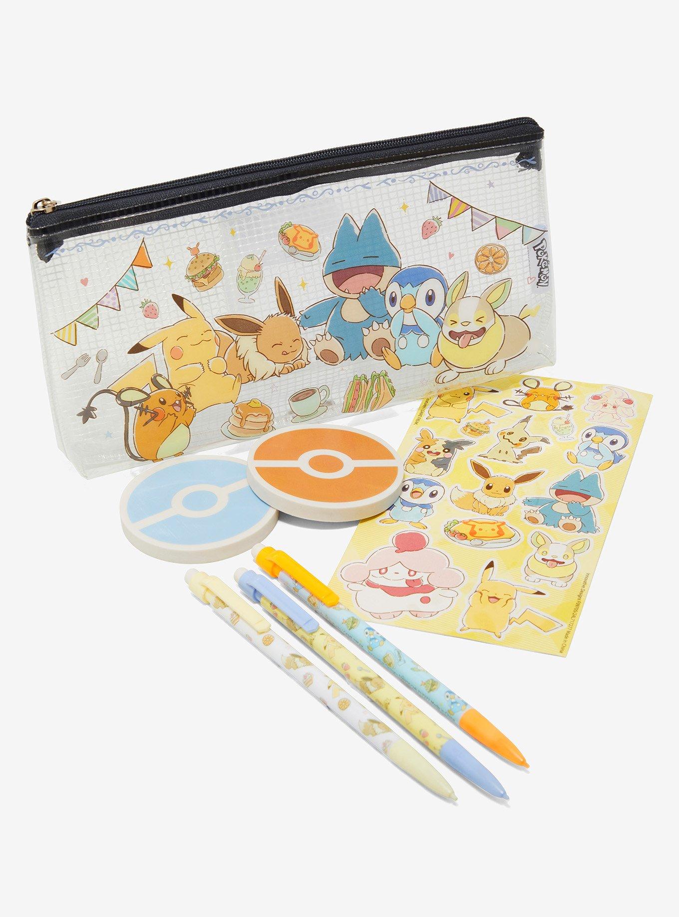 Pokémon Party Pencil Pouch & Stationary Set, , hi-res