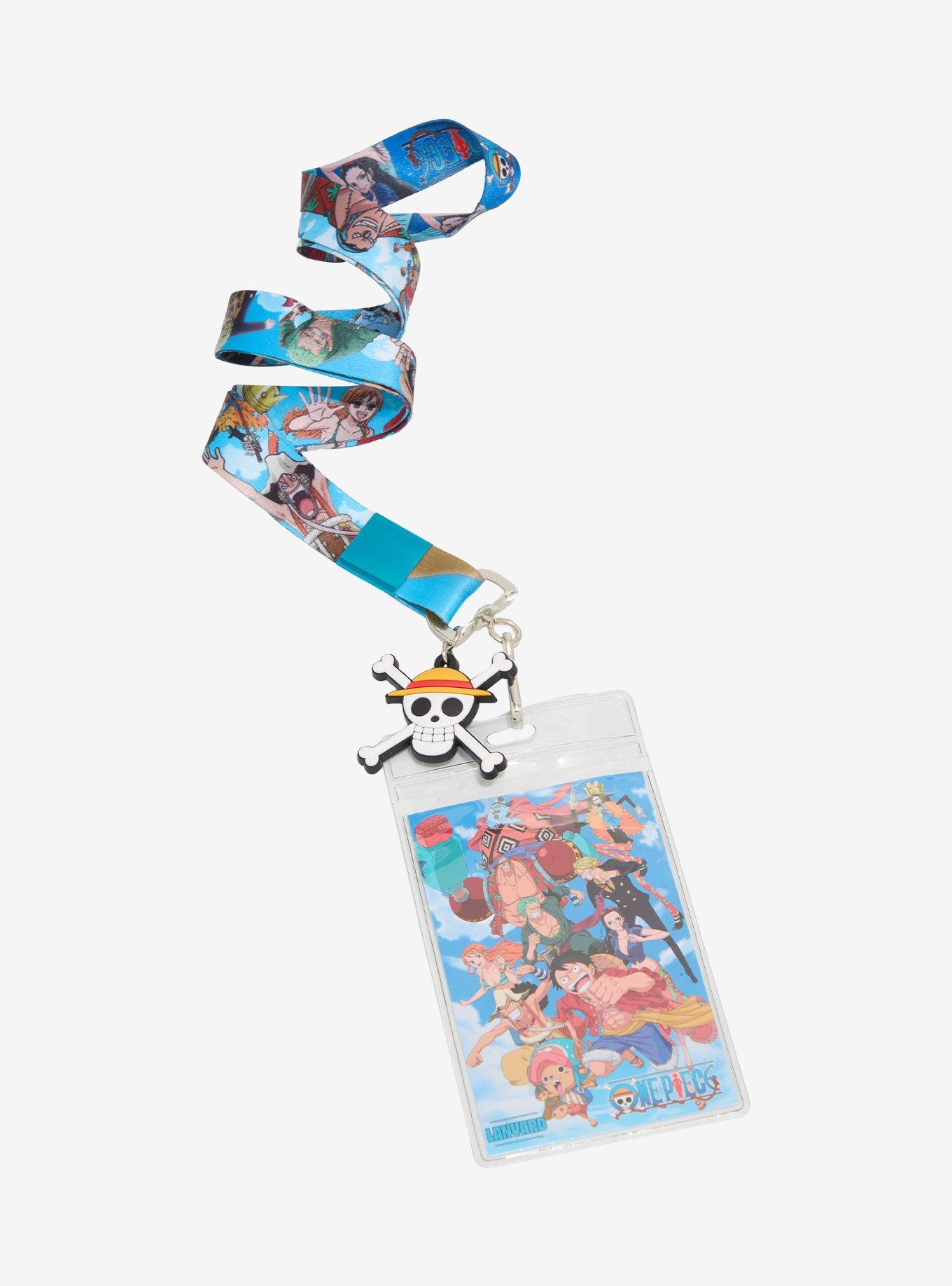 One Piece Group Picture Lanyard &mdash; BoxLunch Exclusive, , hi-res