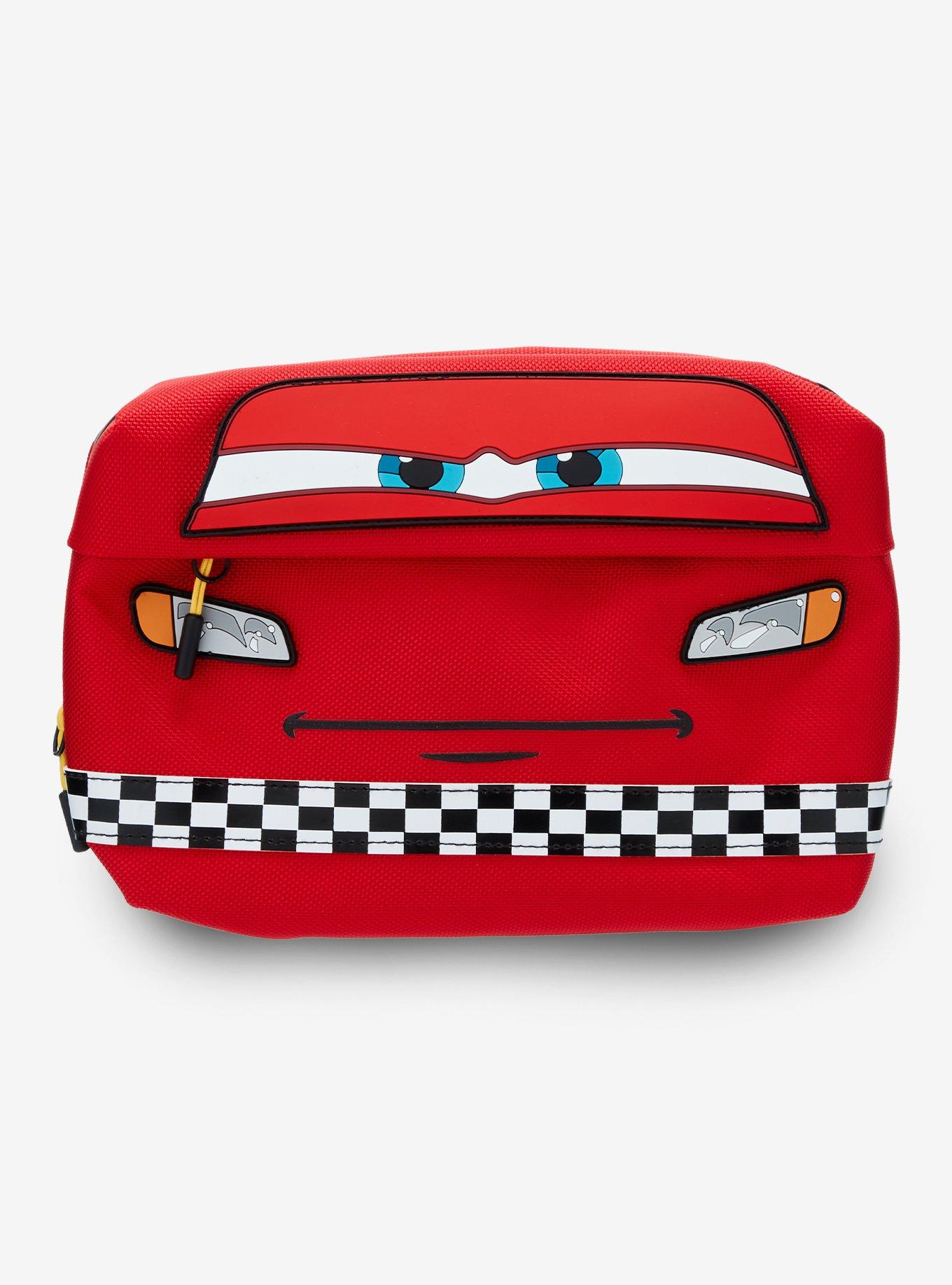 Disney Pixar Cars Lightning McQueen Toiletry Bag BoxLunch Exclusive BoxLunch