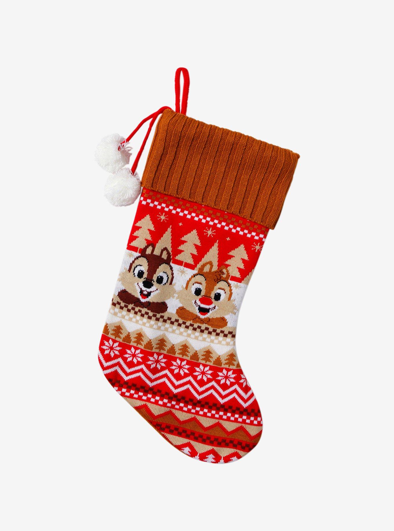 Disney Chip 'N' Dale Fair Isle Stocking, , hi-res