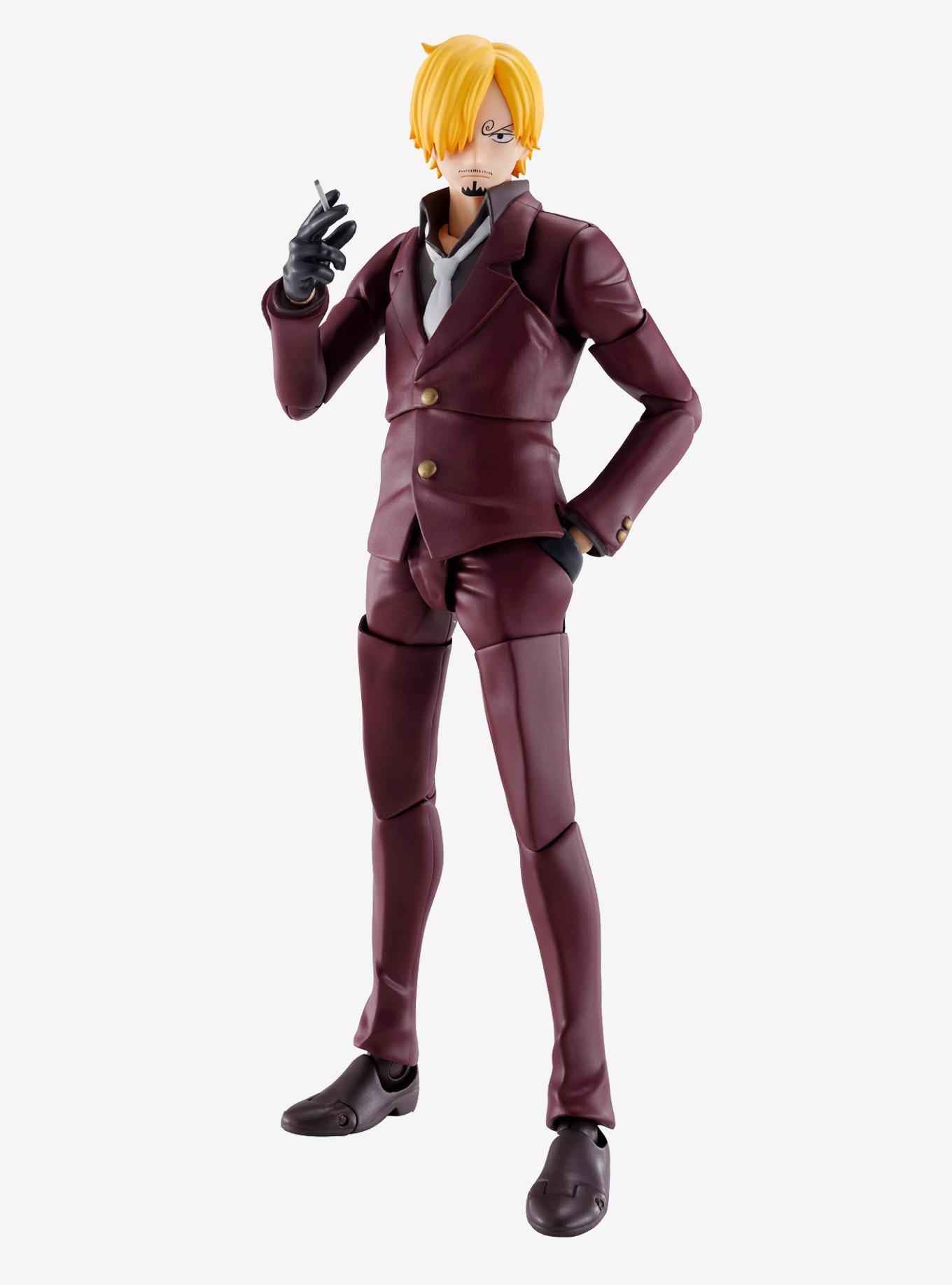 Bandai Spirits One Piece S.H.Figuarts Sanji (The Raid on Onigashima) Figure, , hi-res