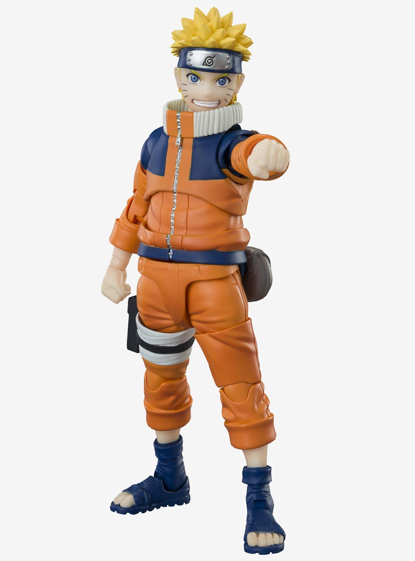 Bandai Spirits Naruto Shippuden S.H.Figuarts Naruto Uzumaki (The No. 1 Most Unpredictable Ninja) Figure