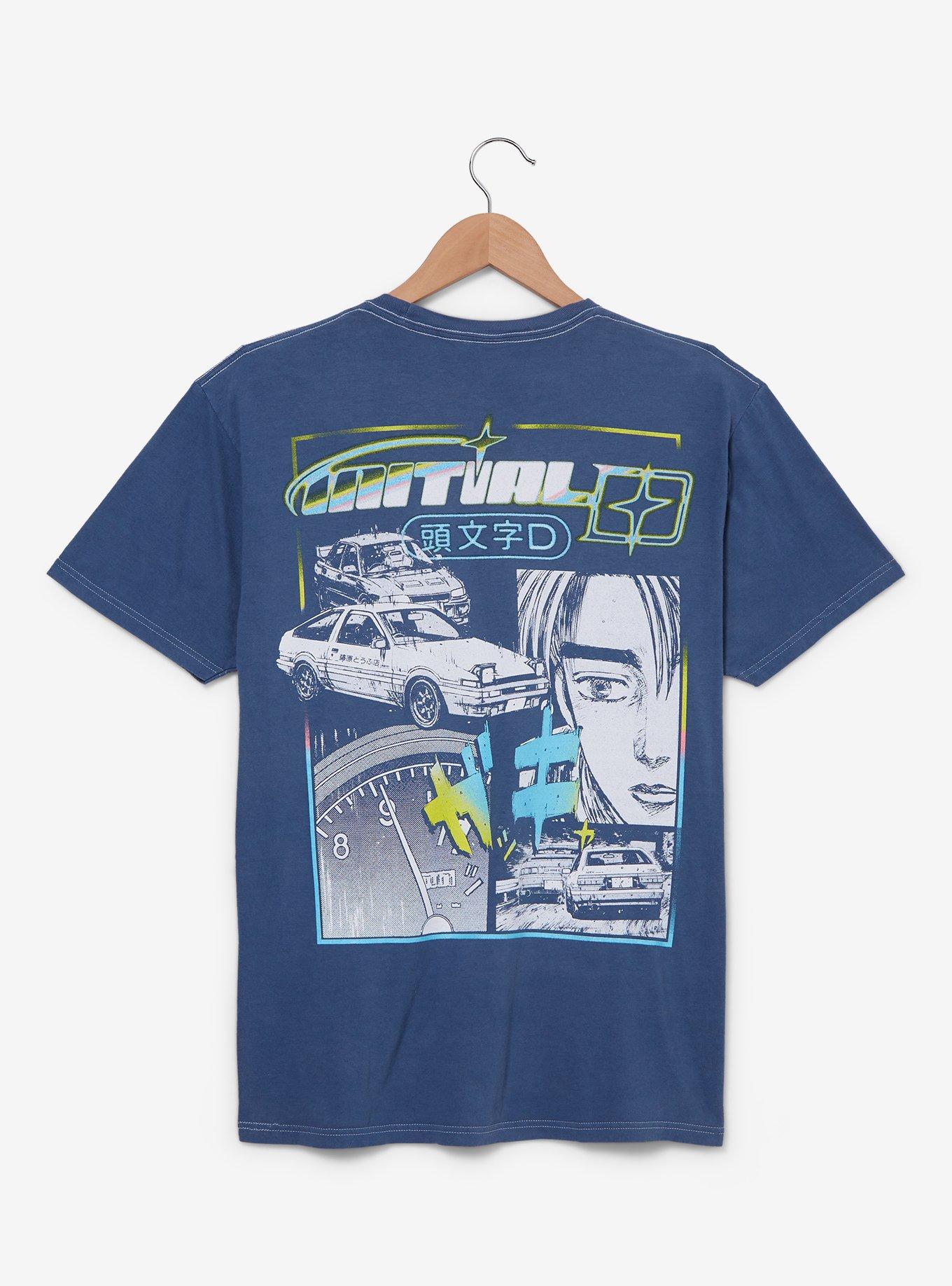 Initial D Tonal Icons T-Shirt - BoxLunch Exclusive, , hi-res