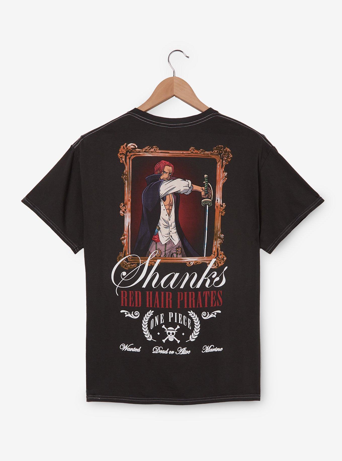 One Piece Shanks Frame Portrait T-Shirt - BoxLunch Exclusive, , hi-res